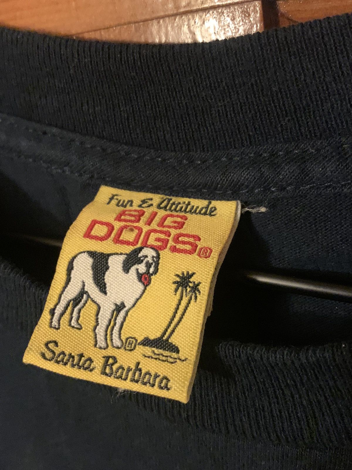 Big Dogs × Vintage *RARE* Vintage Big Dogs Funny T-Shirt - Large Size US L / EU 52-54 / 3 - 4 Thumbnail