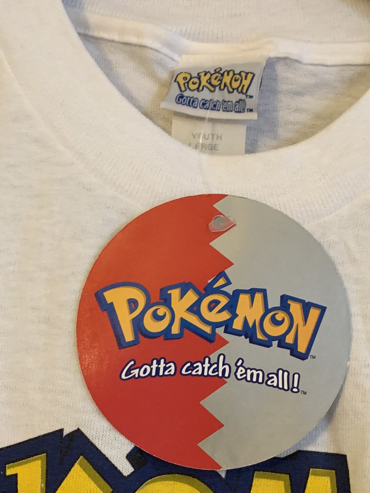 Nintendo × Pokemon × Vintage *RARE* Vintage New 1999 Pokémon Ash Ketchum Pikachu Shirt Size US XS / EU 42 / 0 - 4 Thumbnail