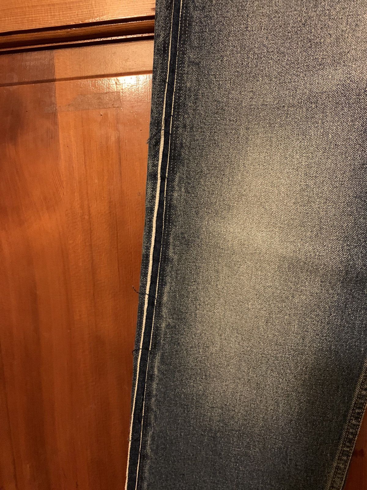 Levi's × Levi's Vintage Clothing *RARE* New Levi’s 512 Slim Taper Raw Hem Denim Jeans 32 x 34 Size US 32 / EU 48 - 5 Thumbnail