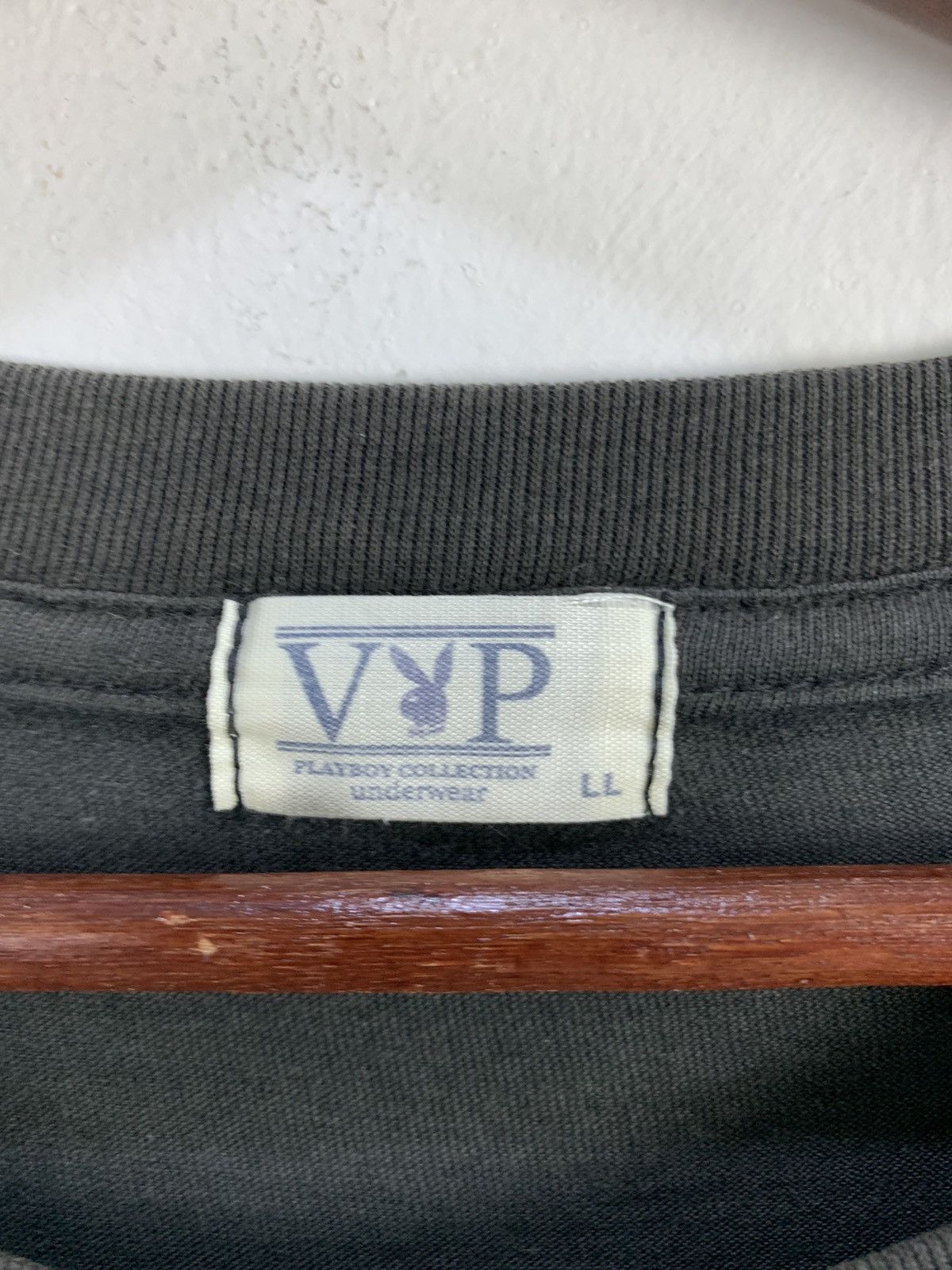 Japanese Brand × Playboy PLAYBOY VIP Vintag Embroidery Logo Sunfaded Longsleeve Shirt Size US XL / EU 56 / 4 - 13 Thumbnail