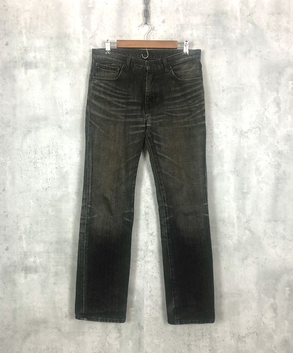 Number (N)ine Number Nine Pain Takashi Miyashita Rare Black Denim Jeans ...