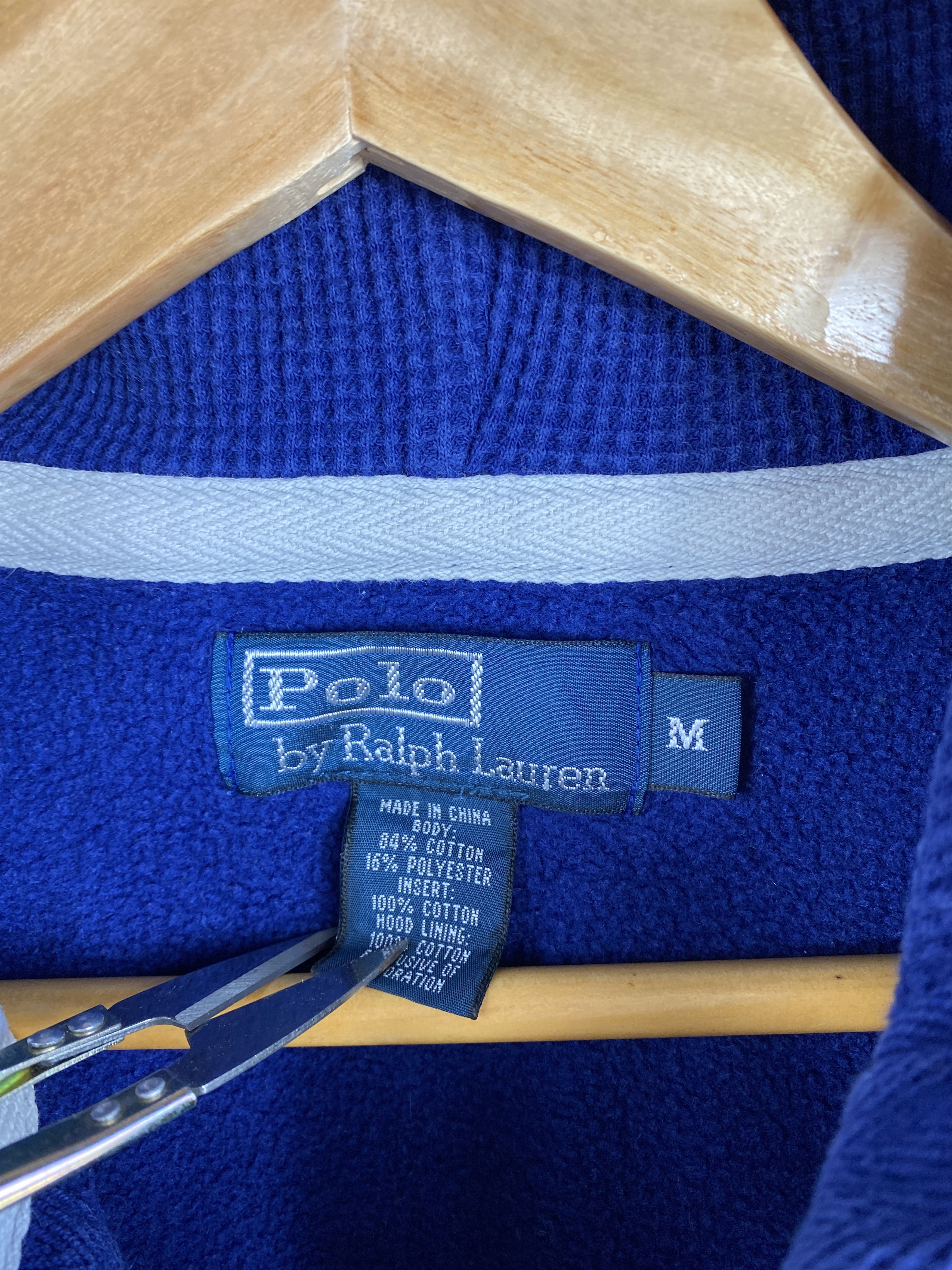Polo Ralph Lauren vintage fullzip hoodie ralphlauren Size US M / EU 48-50 / 2 - 3 Thumbnail