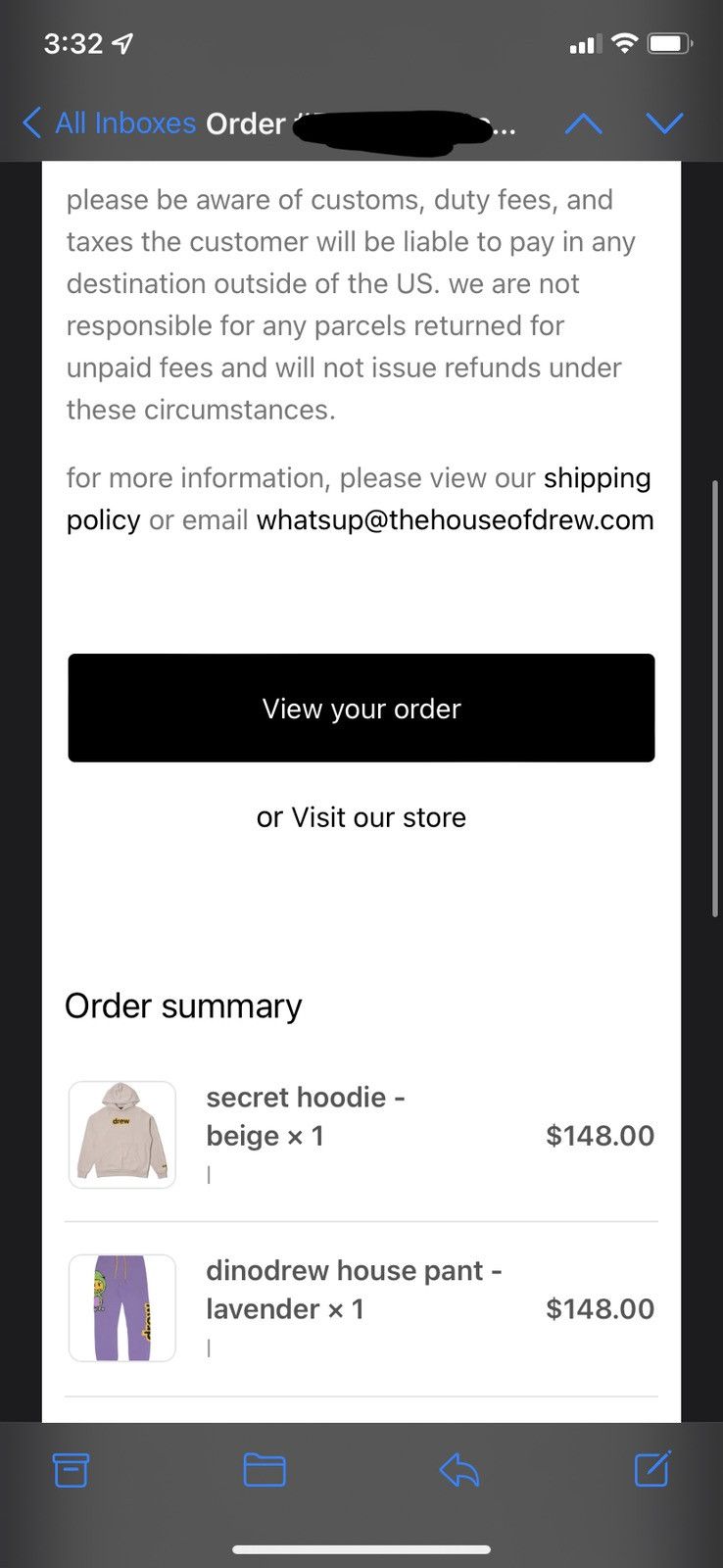 Drew House drew house secret hoodie beige confirmed order Size US L / EU 52-54 / 3 - 2 Thumbnail