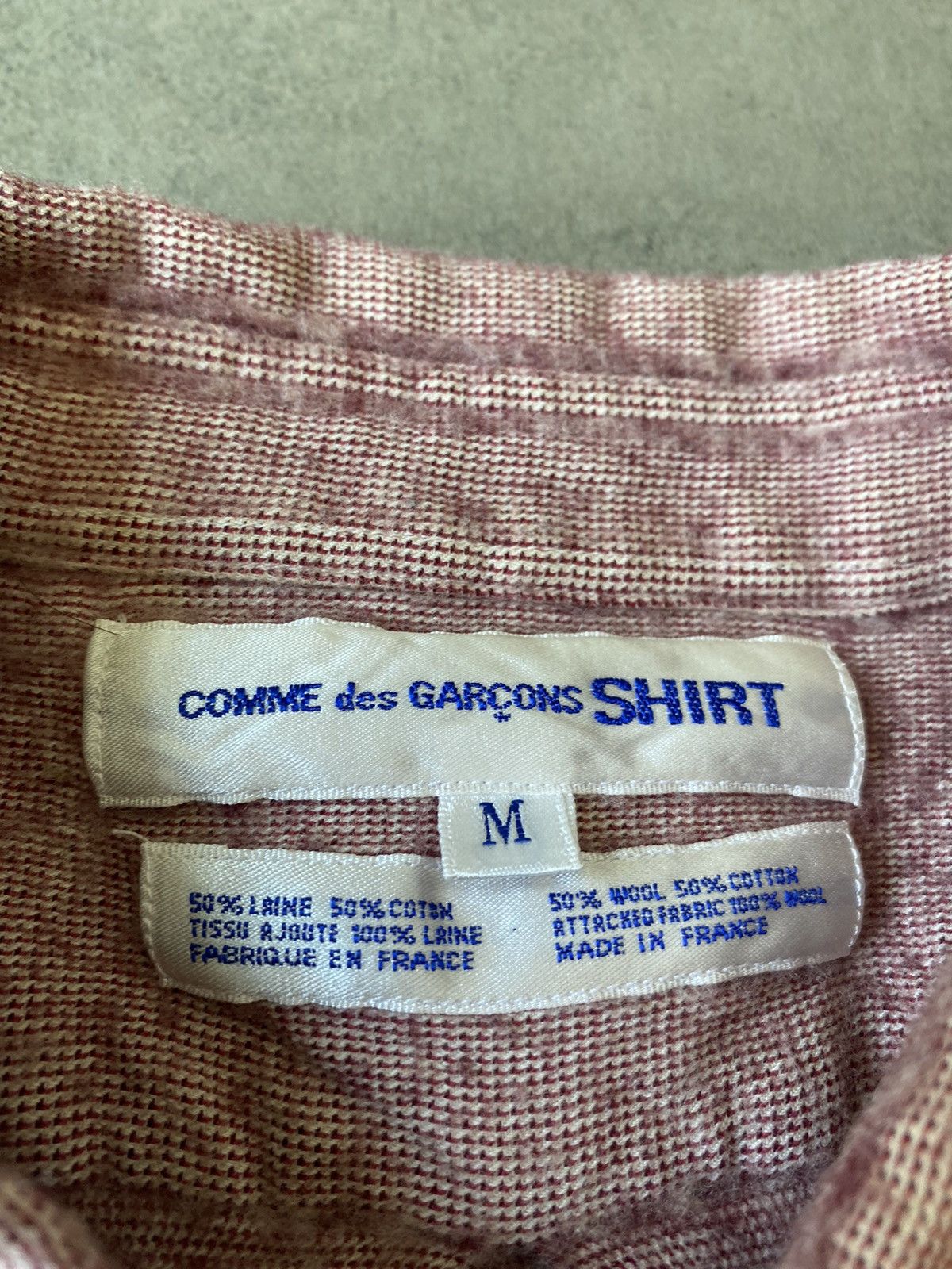Comme des Garcons SHIRT Comme des Garçon Shirt multi fabric button up Size US M / EU 48-50 / 2 - 4 Thumbnail