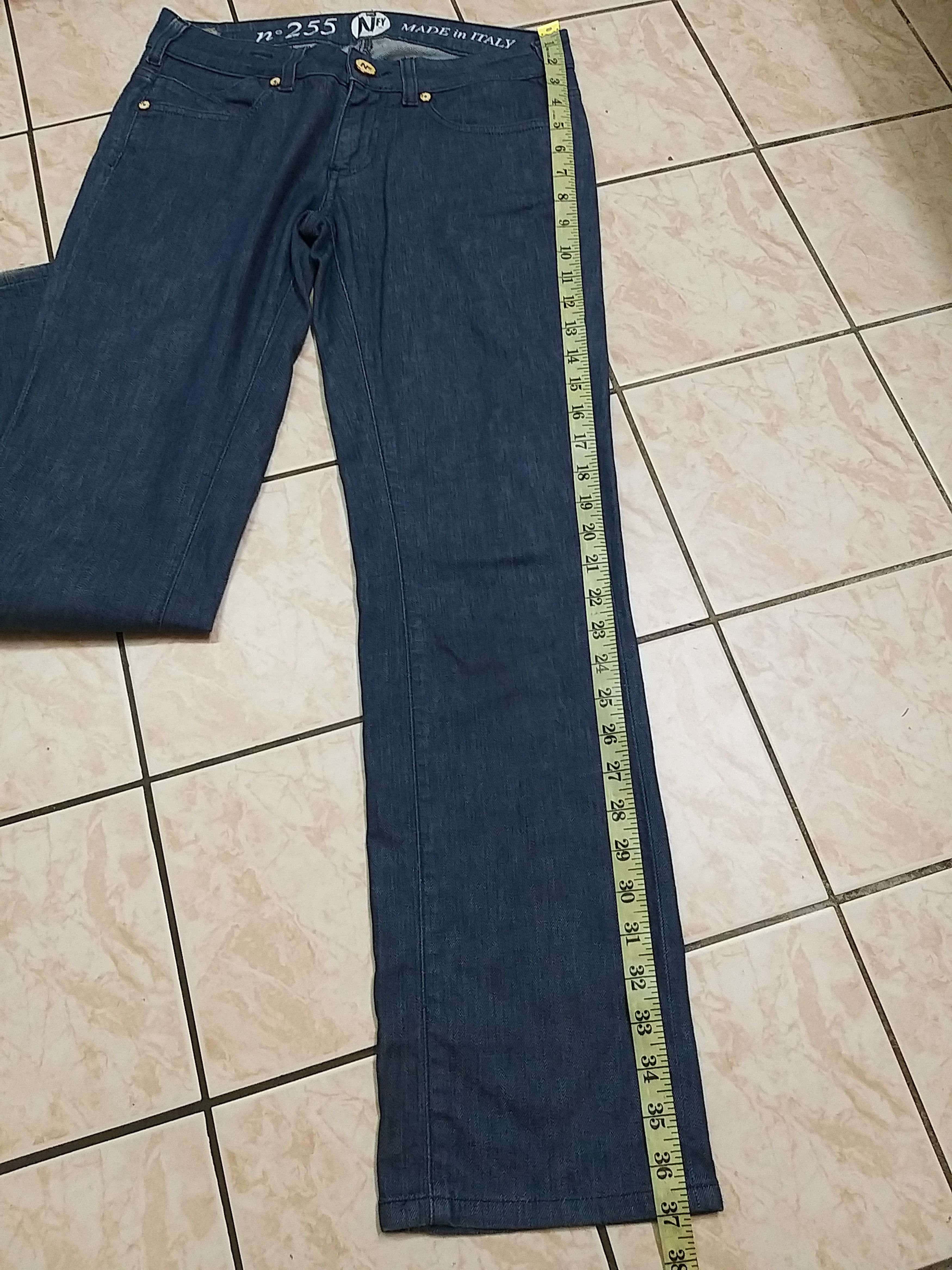 Japanese Brand ICONIC🔥NOTIFY "NFY"JEANS MADE IN ITALY SKINNY DENIM Size US 29 - 11 Thumbnail