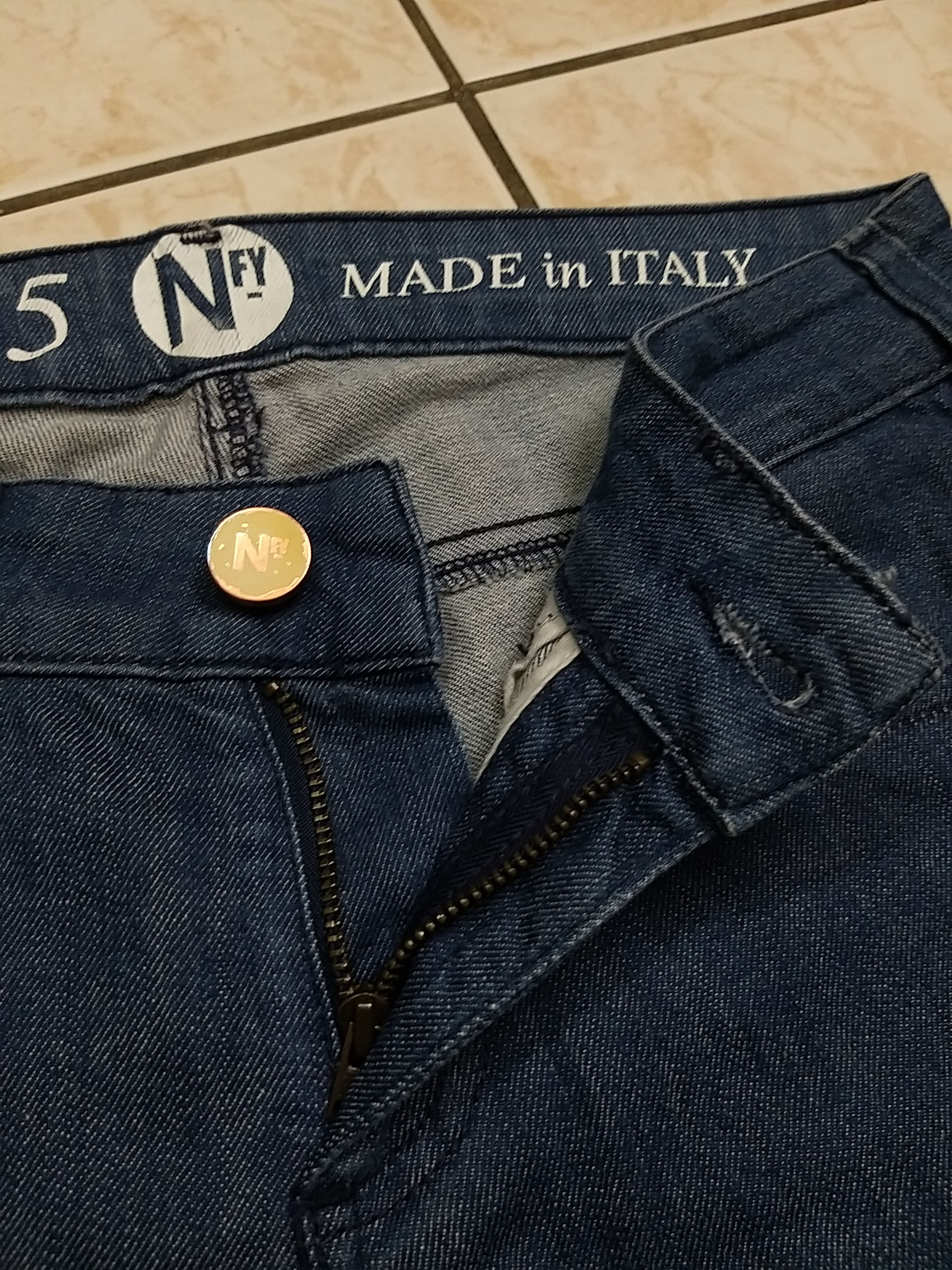 Japanese Brand ICONIC🔥NOTIFY "NFY"JEANS MADE IN ITALY SKINNY DENIM Size US 29 - 7 Thumbnail