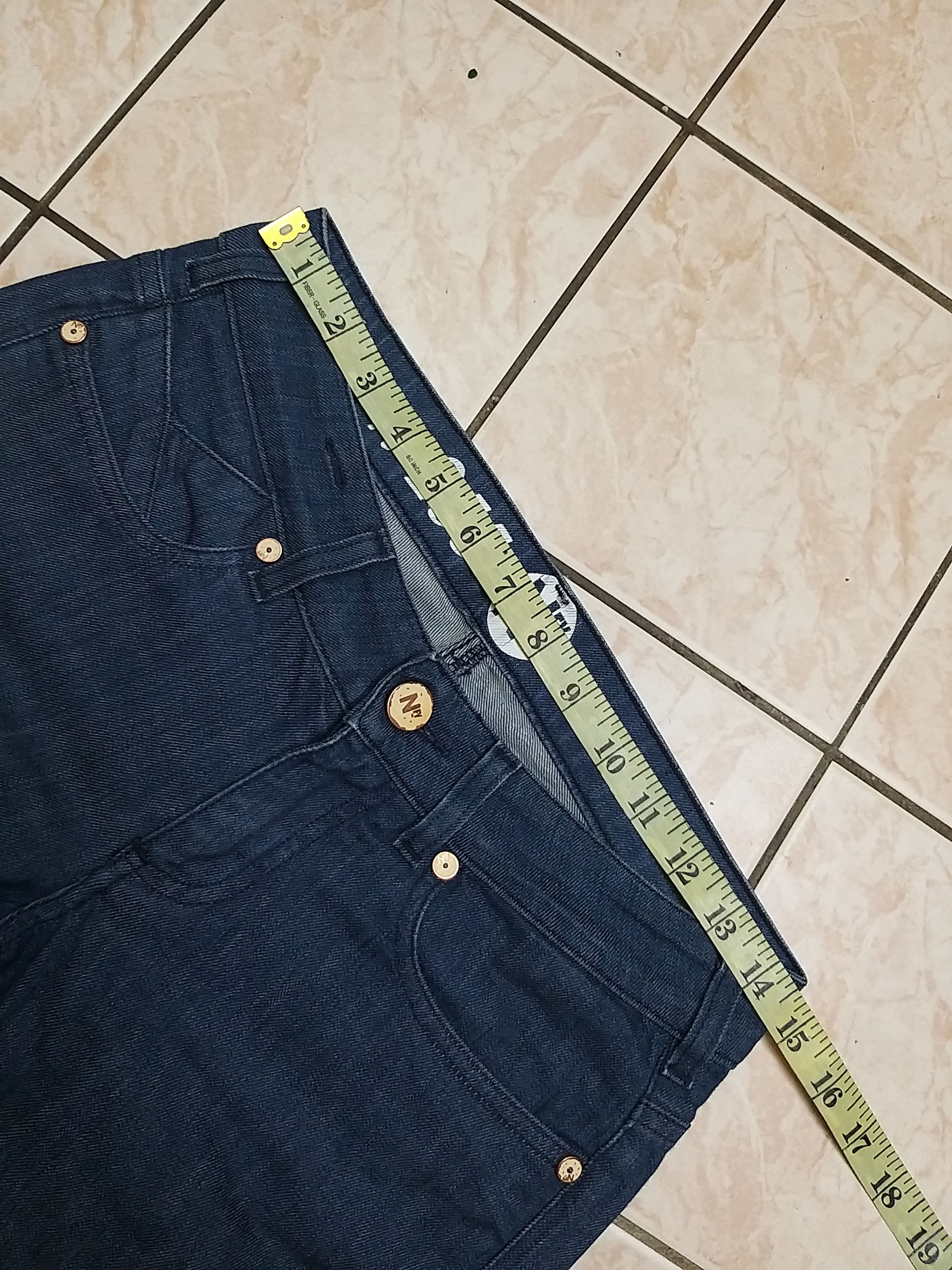 Japanese Brand ICONIC🔥NOTIFY "NFY"JEANS MADE IN ITALY SKINNY DENIM Size US 29 - 8 Thumbnail
