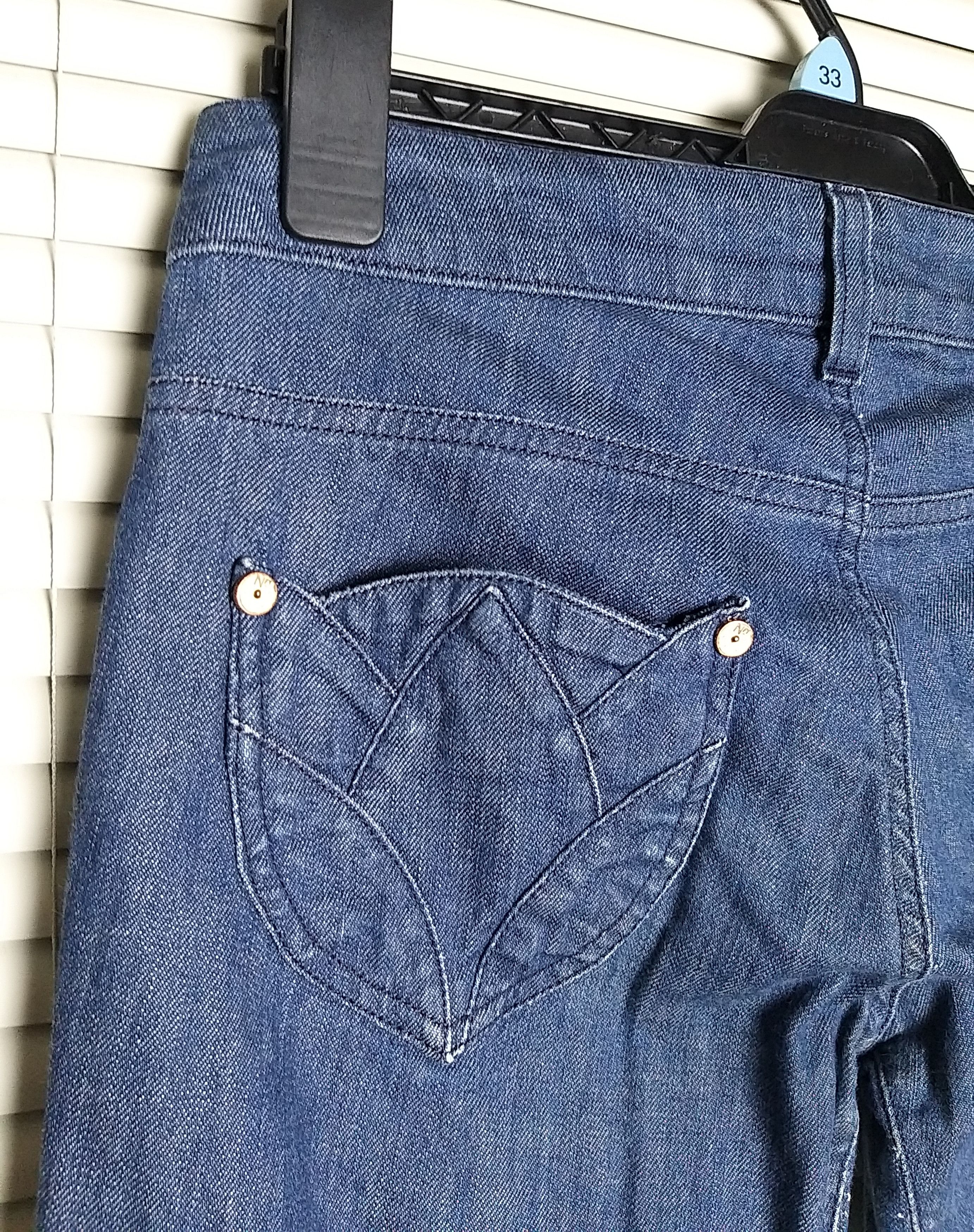 Japanese Brand ICONIC🔥NOTIFY "NFY"JEANS MADE IN ITALY SKINNY DENIM Size US 29 - 6 Thumbnail