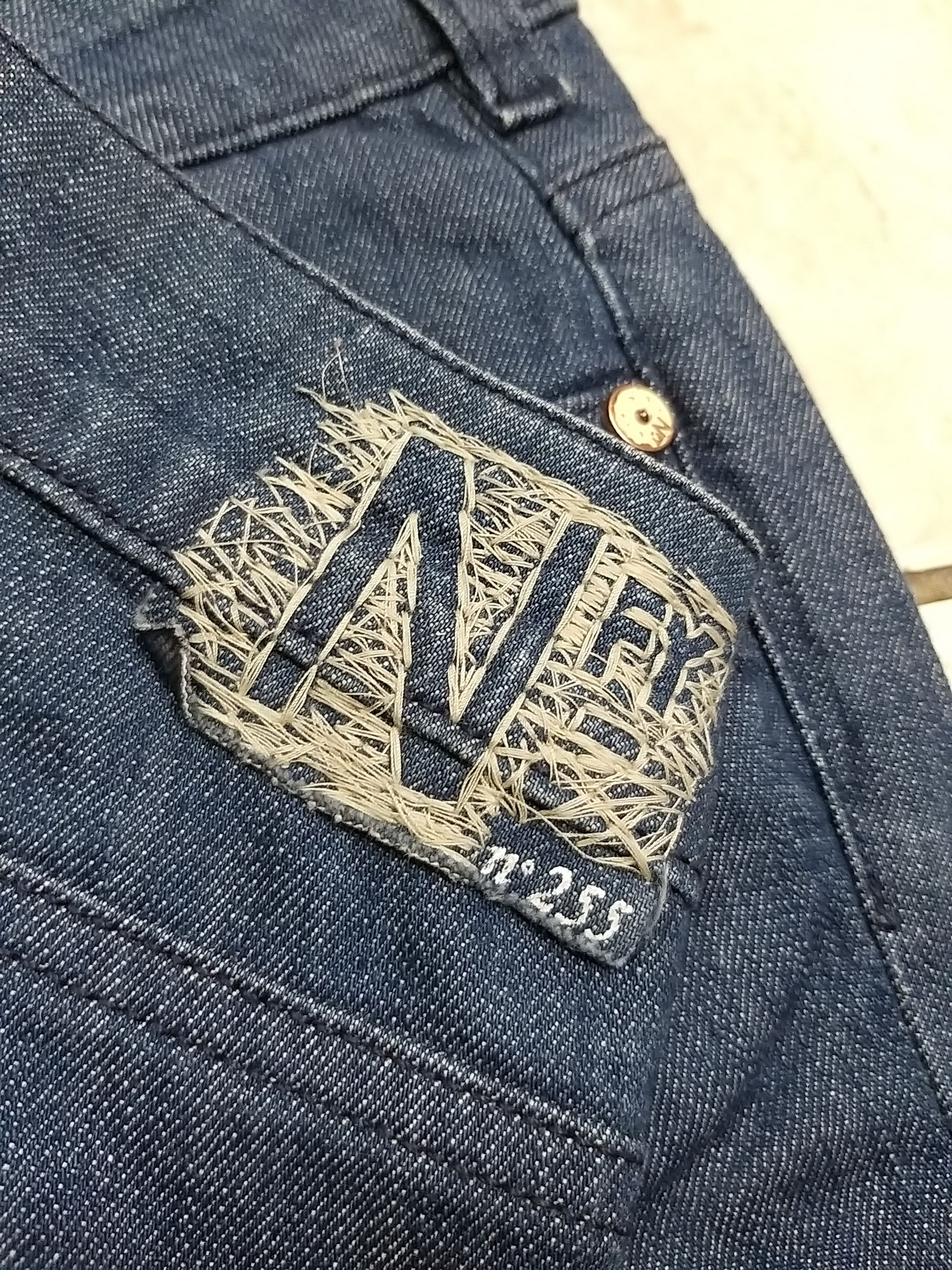 Japanese Brand ICONIC🔥NOTIFY "NFY"JEANS MADE IN ITALY SKINNY DENIM Size US 29 - 14 Thumbnail