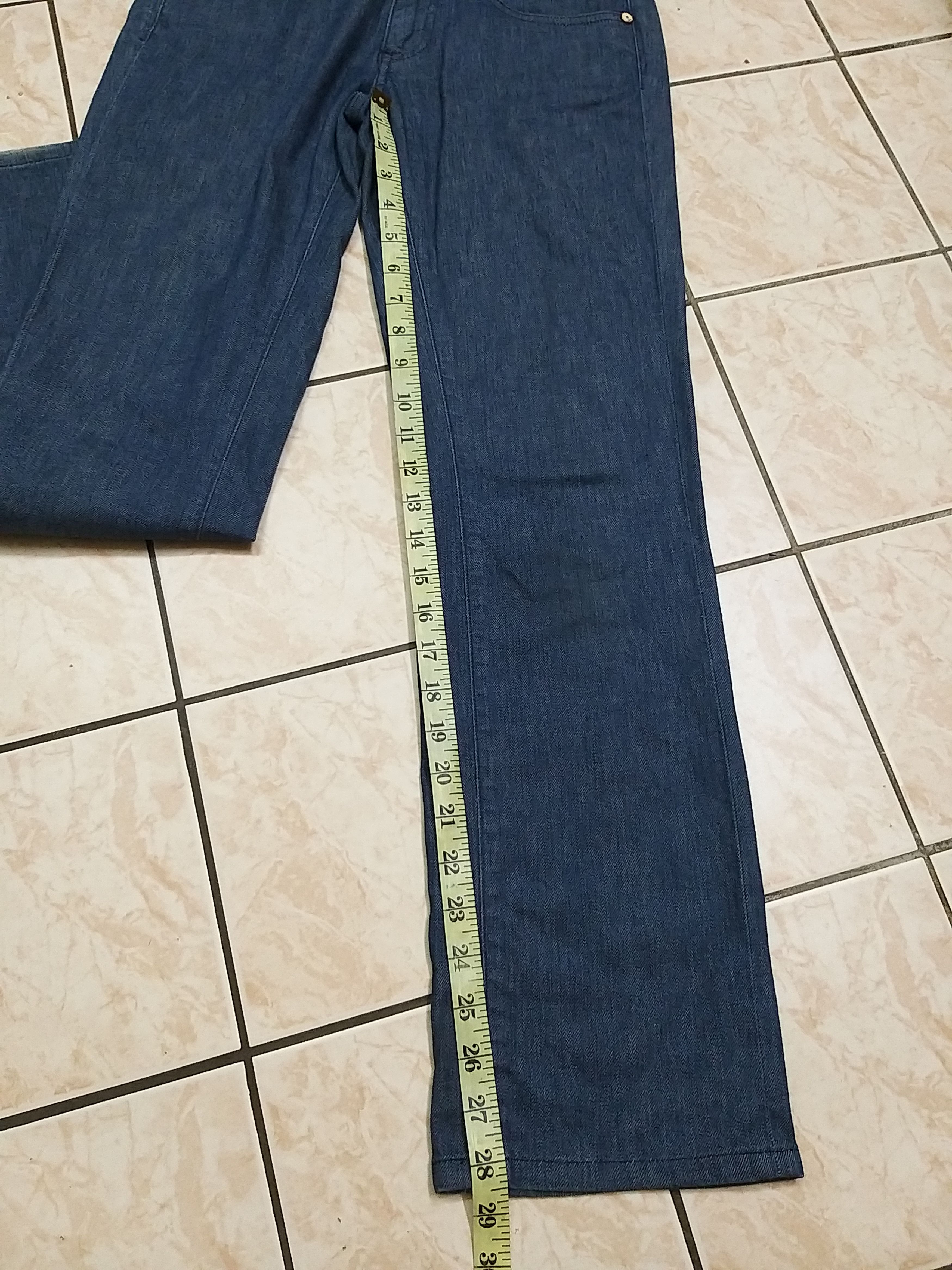 Japanese Brand ICONIC🔥NOTIFY "NFY"JEANS MADE IN ITALY SKINNY DENIM Size US 29 - 12 Thumbnail