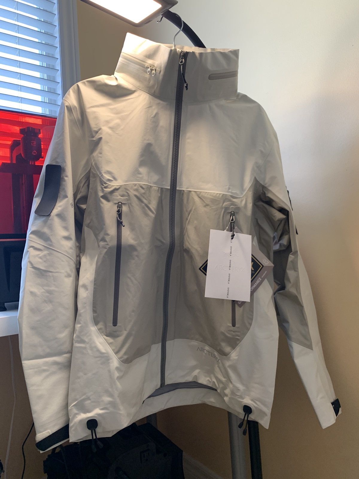 Arc'teryx Arcteryx System A Dume Jacket Chalk | Grailed