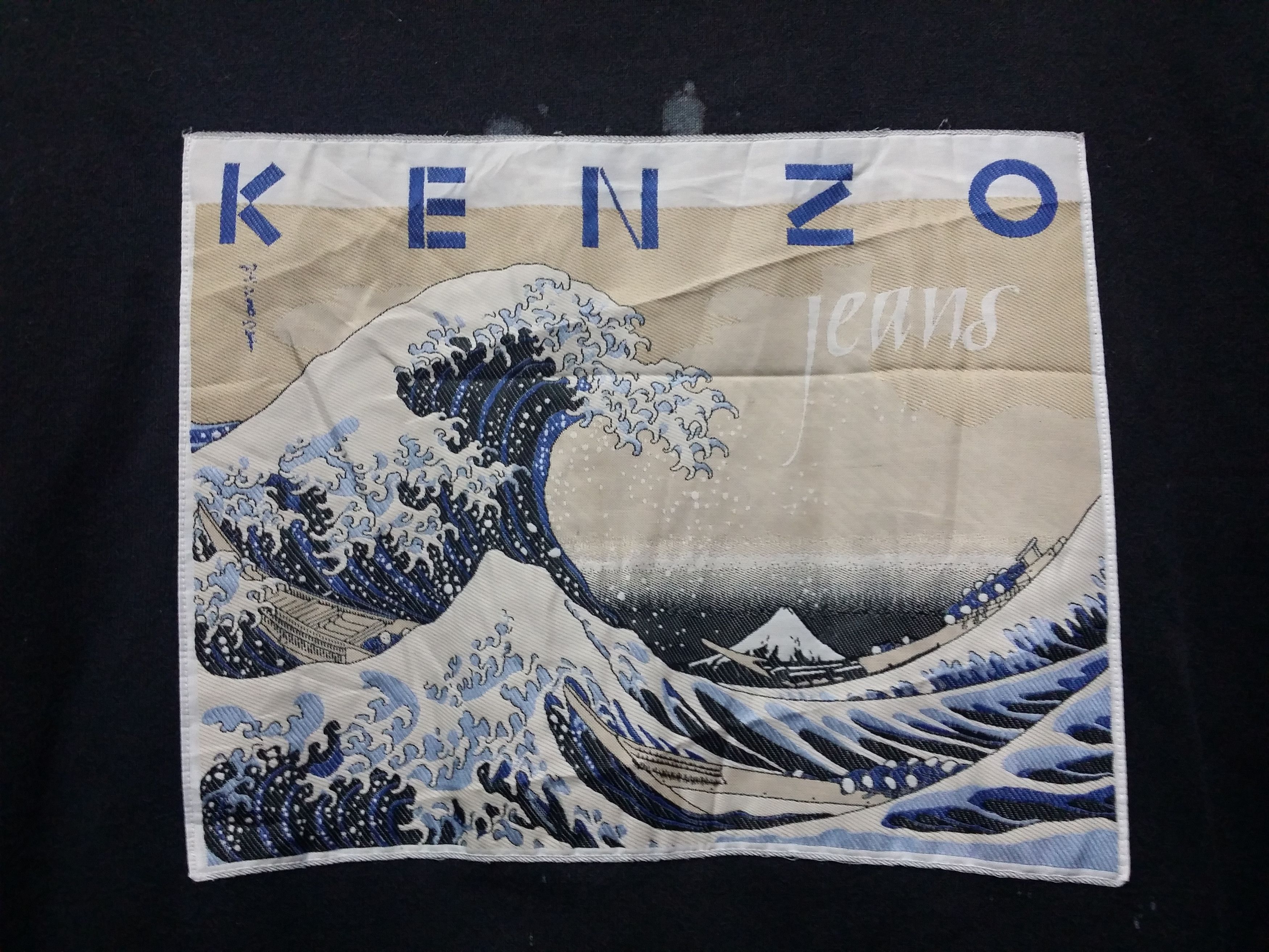 Kenzo VINTAGE KENZO JEANS THE GREAT WAVE OFF KANAGAWA SWEATSHIRT Size US M / EU 48-50 / 2 - 1 Thumbnail
