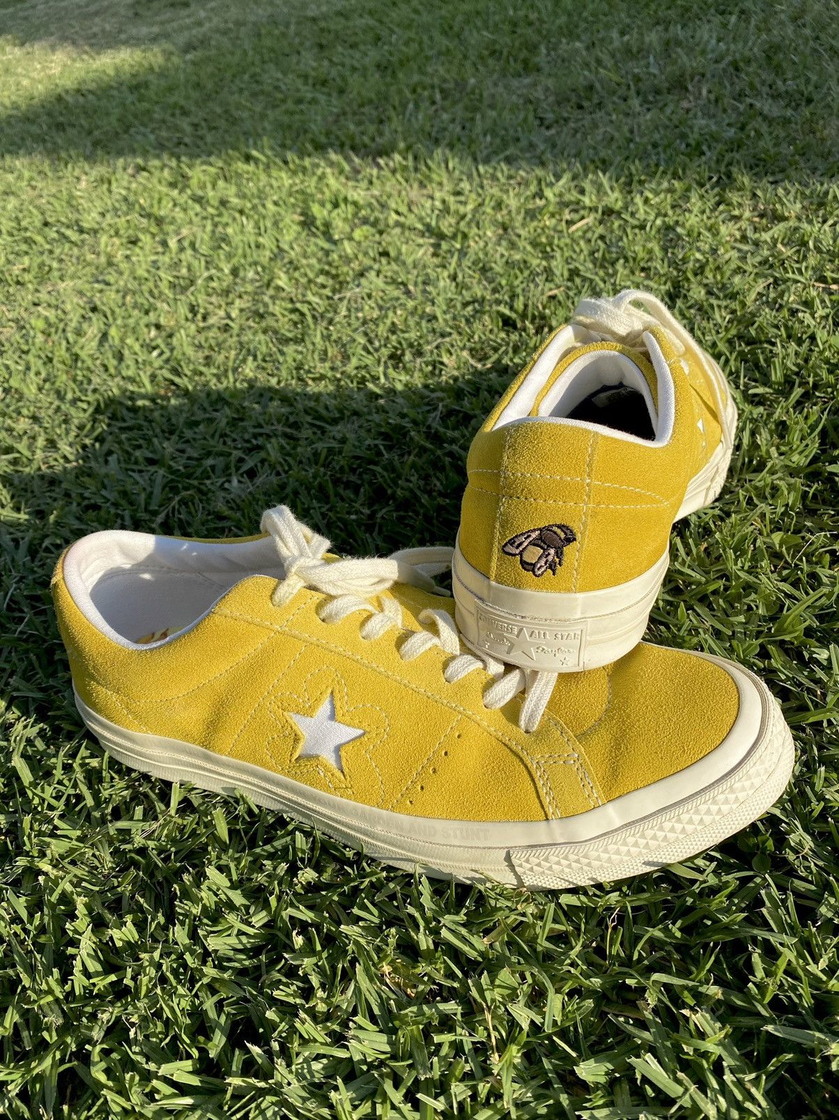 Converse Golf Wang Tyler The Creator Golf le fleur x Converse OG embroidered bee one stars sz 8.5 Grailed