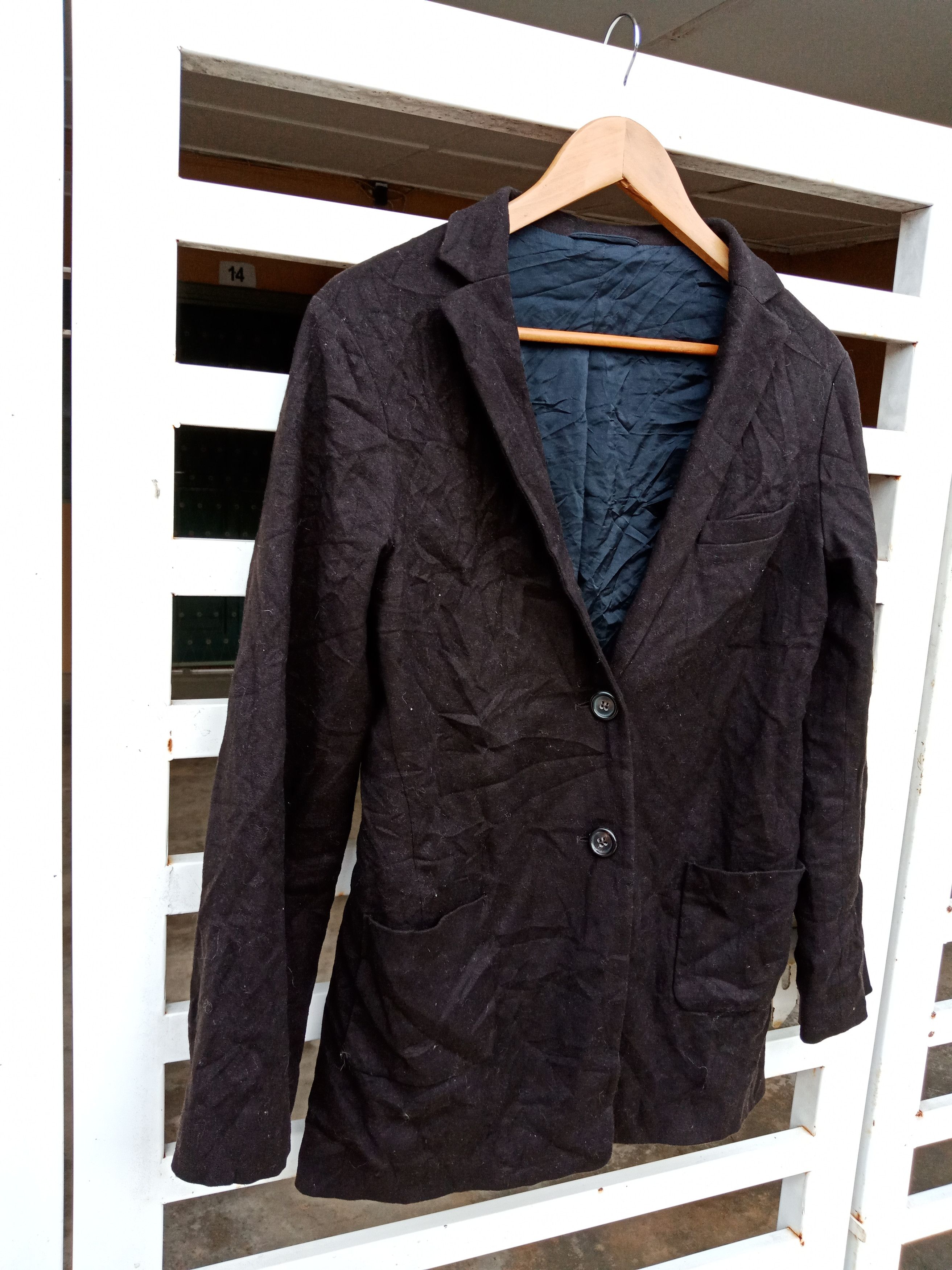 Jil Sander Jil Sander Black Light Coat Made in Germany Size US S / EU 44-46 / 1 - 3 Thumbnail