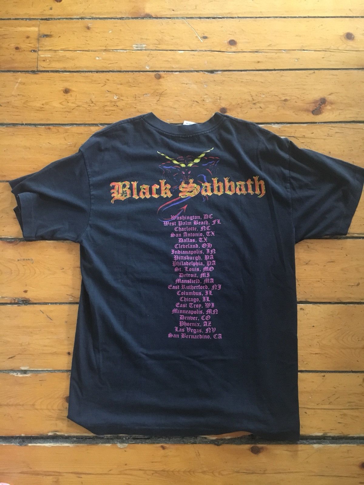 Black Sabbath × Vintage 🔥VTG ORIGINAL Black Sabbath Size US L / EU 52-54 / 3 - 4 Thumbnail