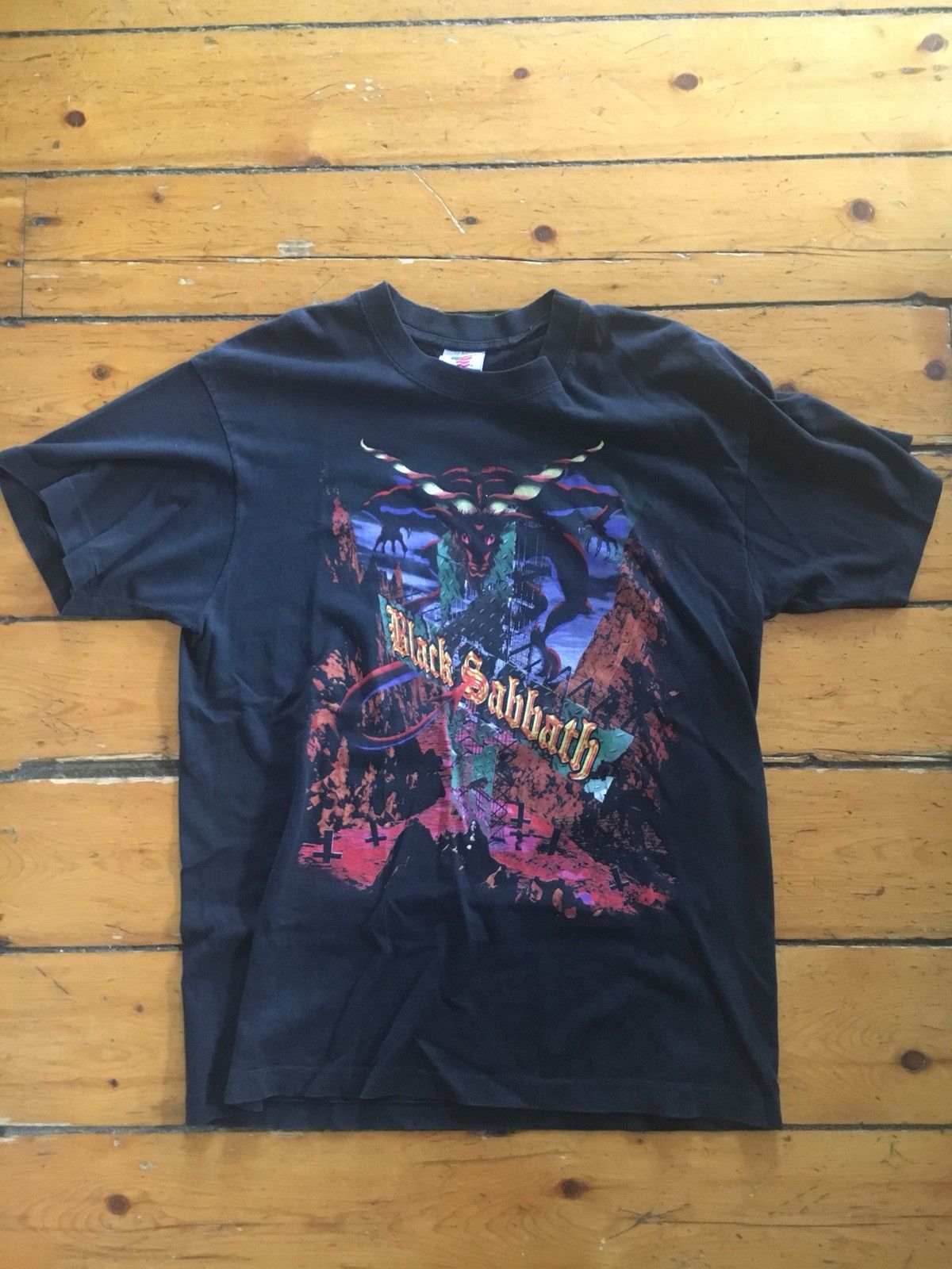 Black Sabbath × Vintage 🔥VTG ORIGINAL Black Sabbath Size US L / EU 52-54 / 3 - 1 Thumbnail