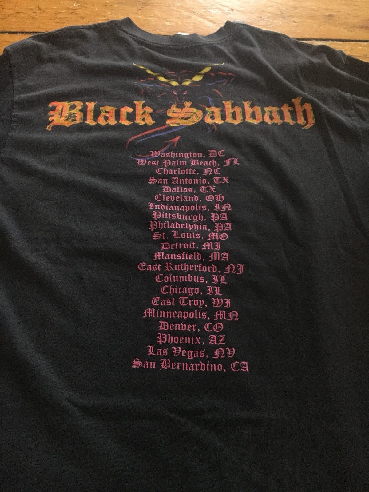 Black Sabbath × Vintage 🔥VTG ORIGINAL Black Sabbath Size US L / EU 52-54 / 3 - 5 Thumbnail