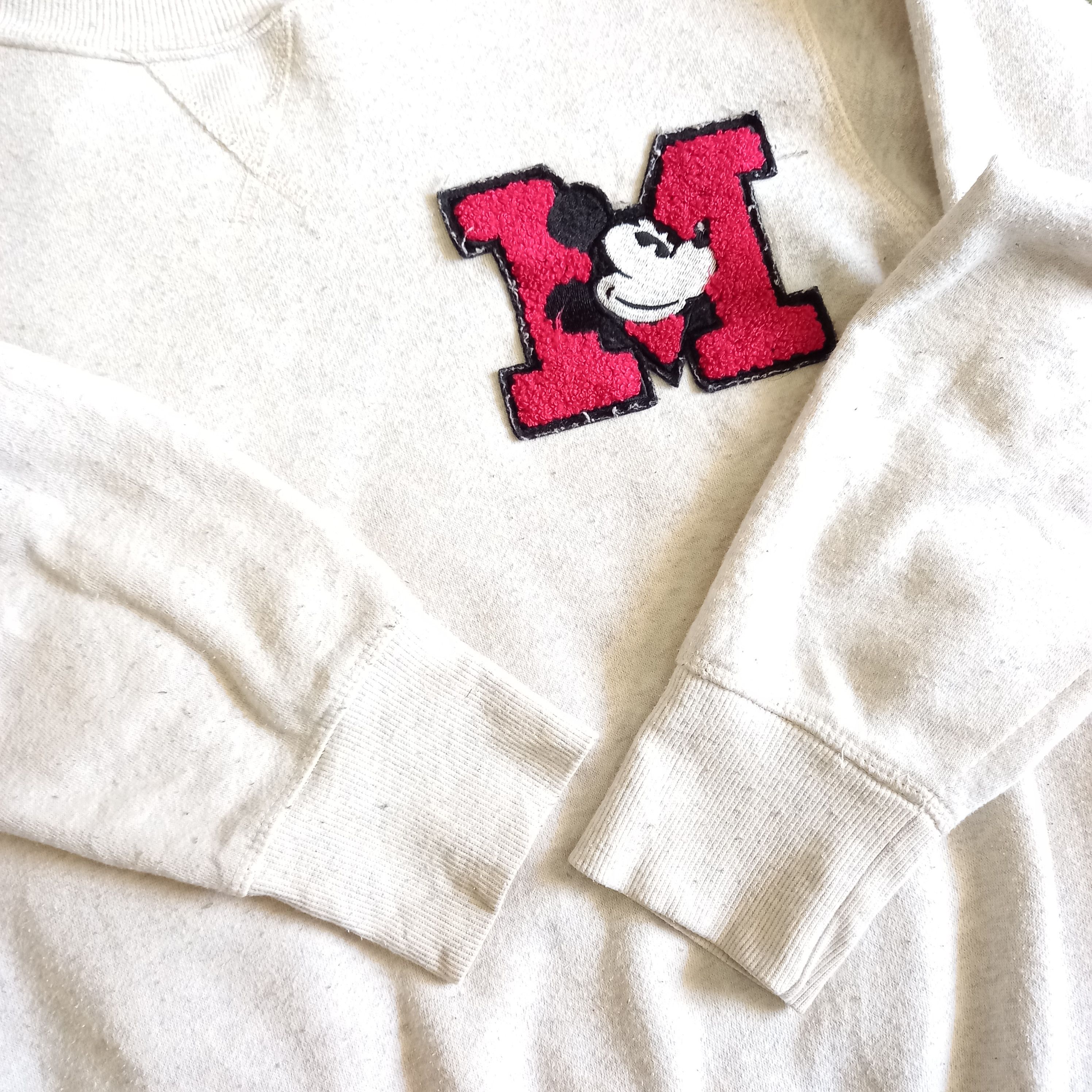 Disney × Vintage Vintage :: Mickey Mouse simple sweatshirt Size US M / EU 48-50 / 2 - 4 Thumbnail