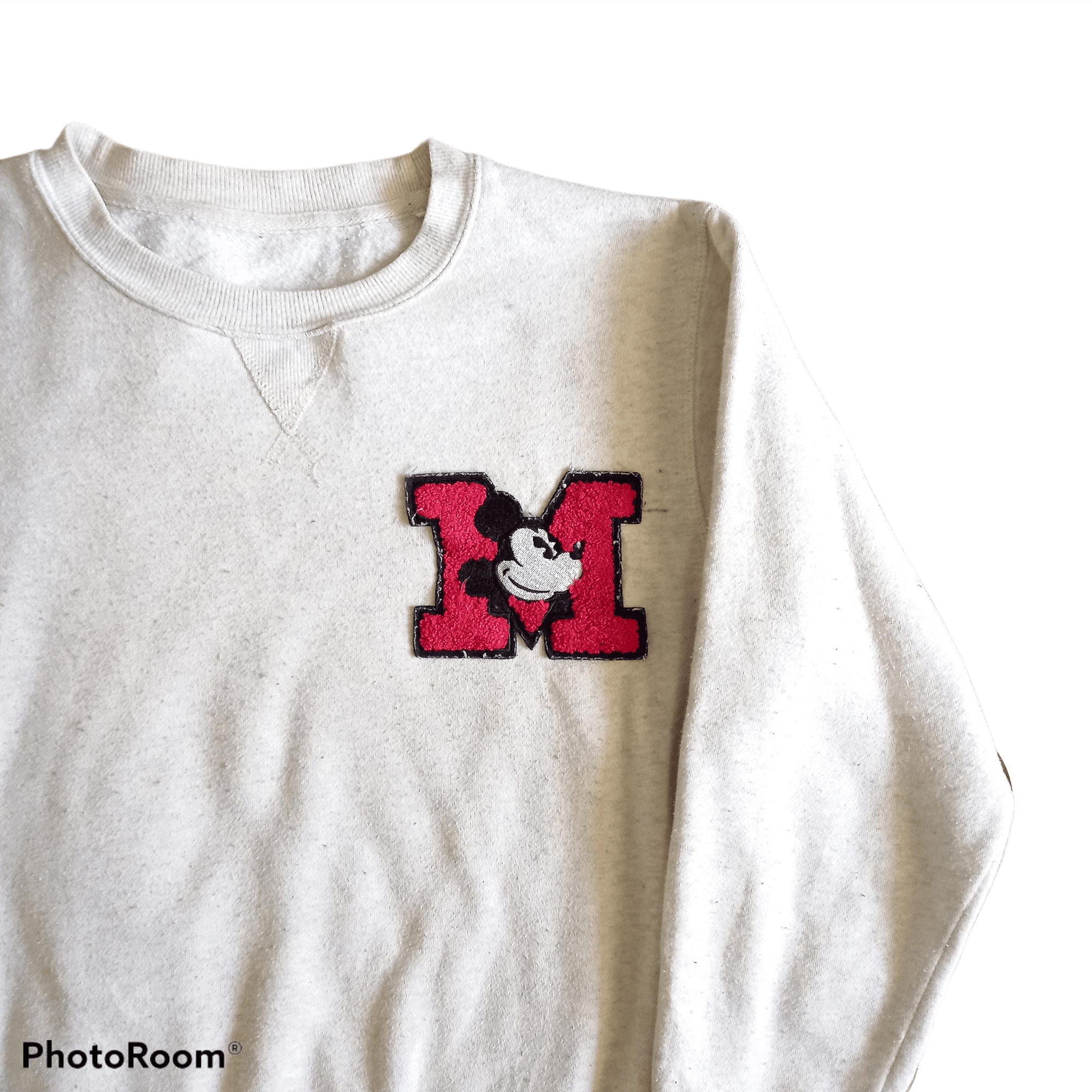 Disney × Vintage Vintage :: Mickey Mouse simple sweatshirt Size US M / EU 48-50 / 2 - 2 Thumbnail