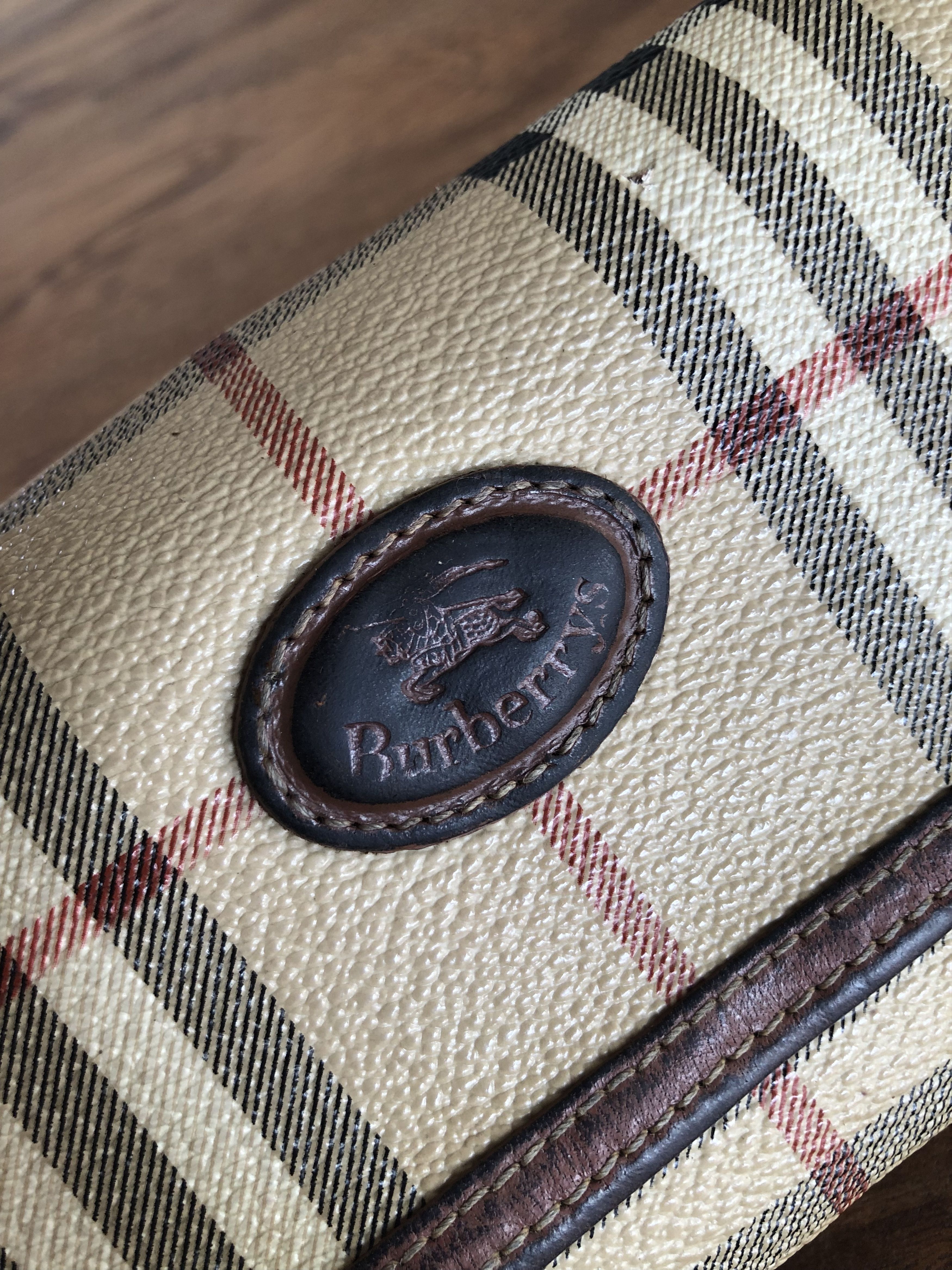 Burberry × Vintage VINTAGE BURBERRYS LEATHER LONG WALLET DISTRESSED Size ONE SIZE - 3 Thumbnail