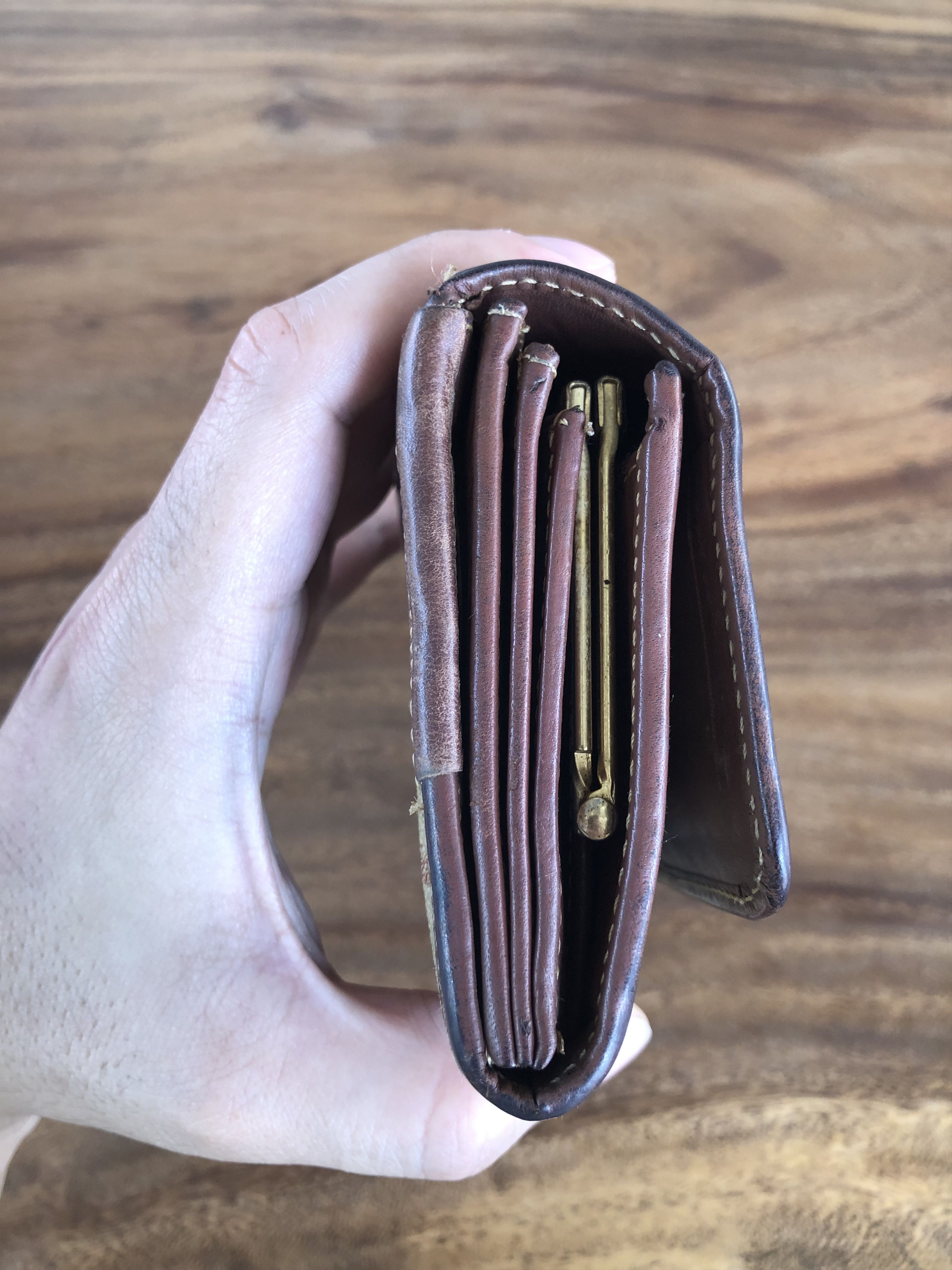 Burberry × Vintage VINTAGE BURBERRYS LEATHER LONG WALLET DISTRESSED Size ONE SIZE - 5 Thumbnail