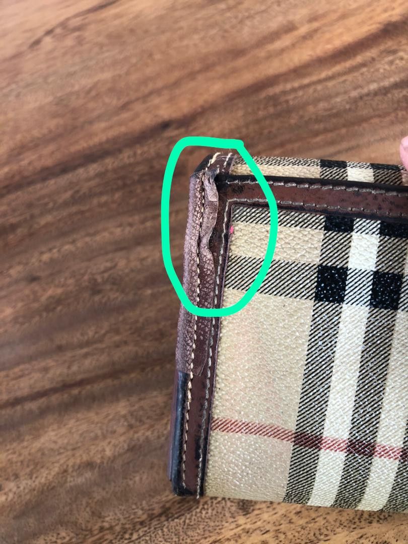Burberry × Vintage VINTAGE BURBERRYS LEATHER LONG WALLET DISTRESSED Size ONE SIZE - 17 Thumbnail