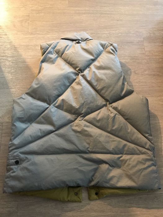 Stone Island Shadow Project Down Vest Beige | Grailed