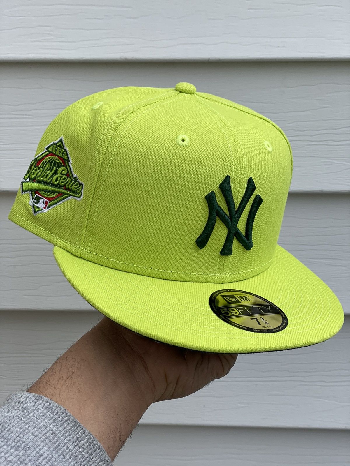 Capsule x New Era New York Yankees Mint Brim hat DS outlet 7 1/8 Hatclub