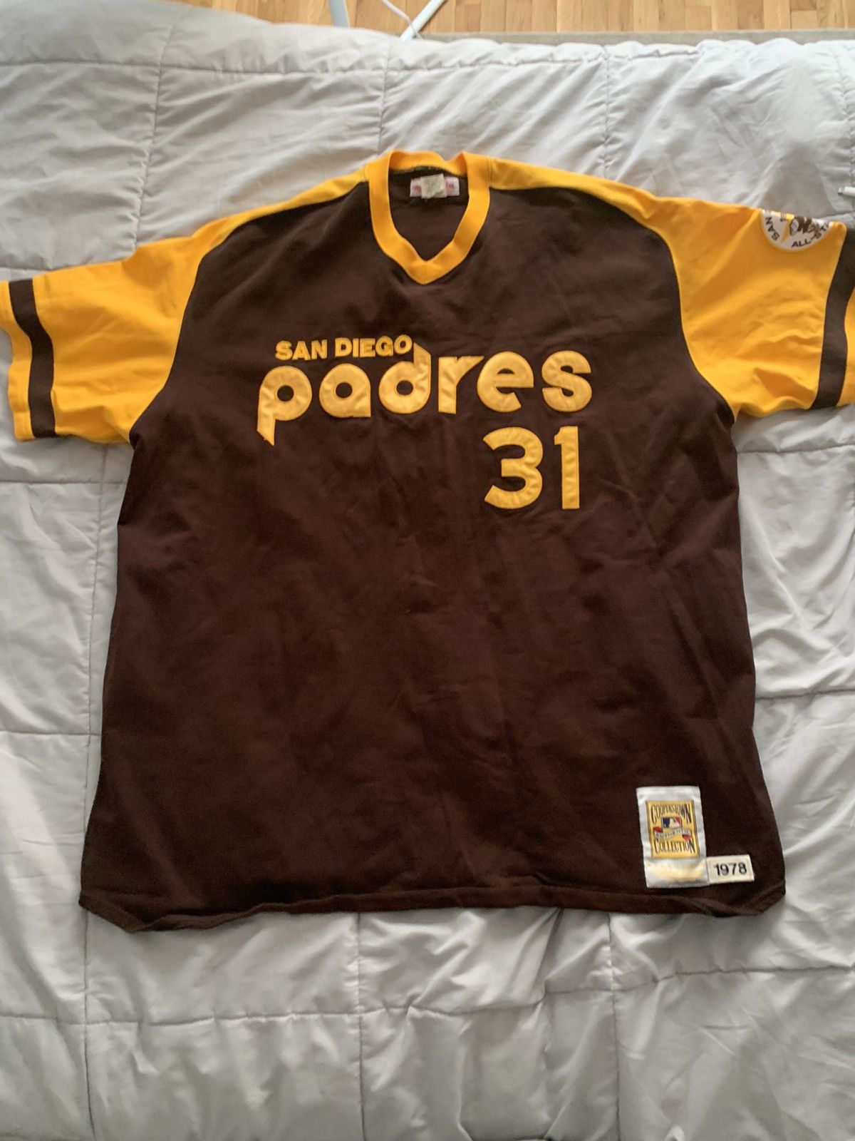 Vintage GIII Mens Size 3XL San Diego Padres Jersey 1978 All Star