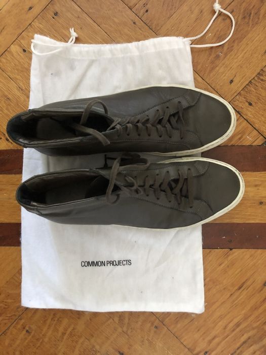 Common Projects Common Projects Achilles Mid Olive Brown Size 41 EU 8 US Size US 8 / EU 41 - 2 Preview