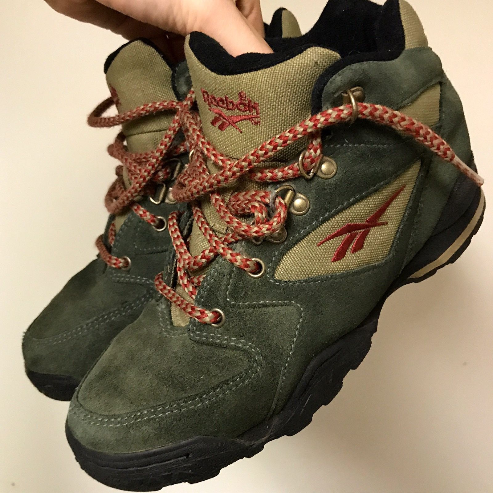 Vintage reebok hiking on sale boots