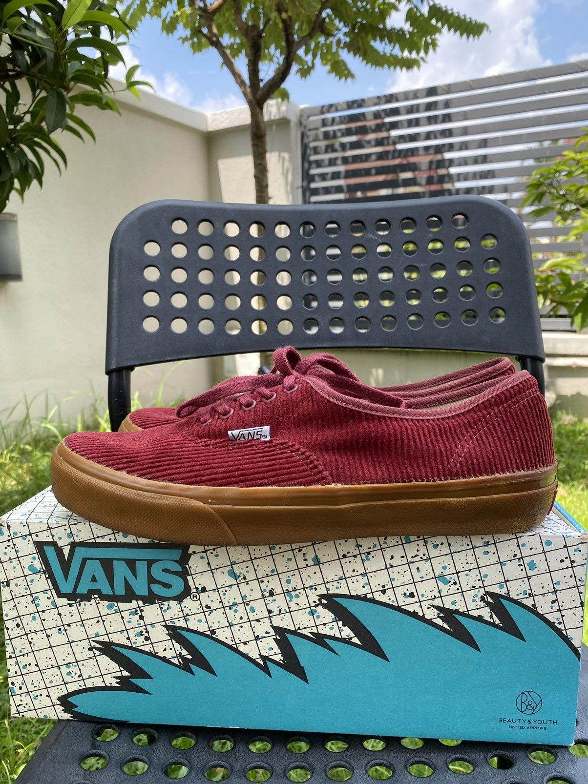 BEAUTY&YOUTH × Vans Authentic Wine Corduroy Size US 9 / EU 42 - 3 Thumbnail