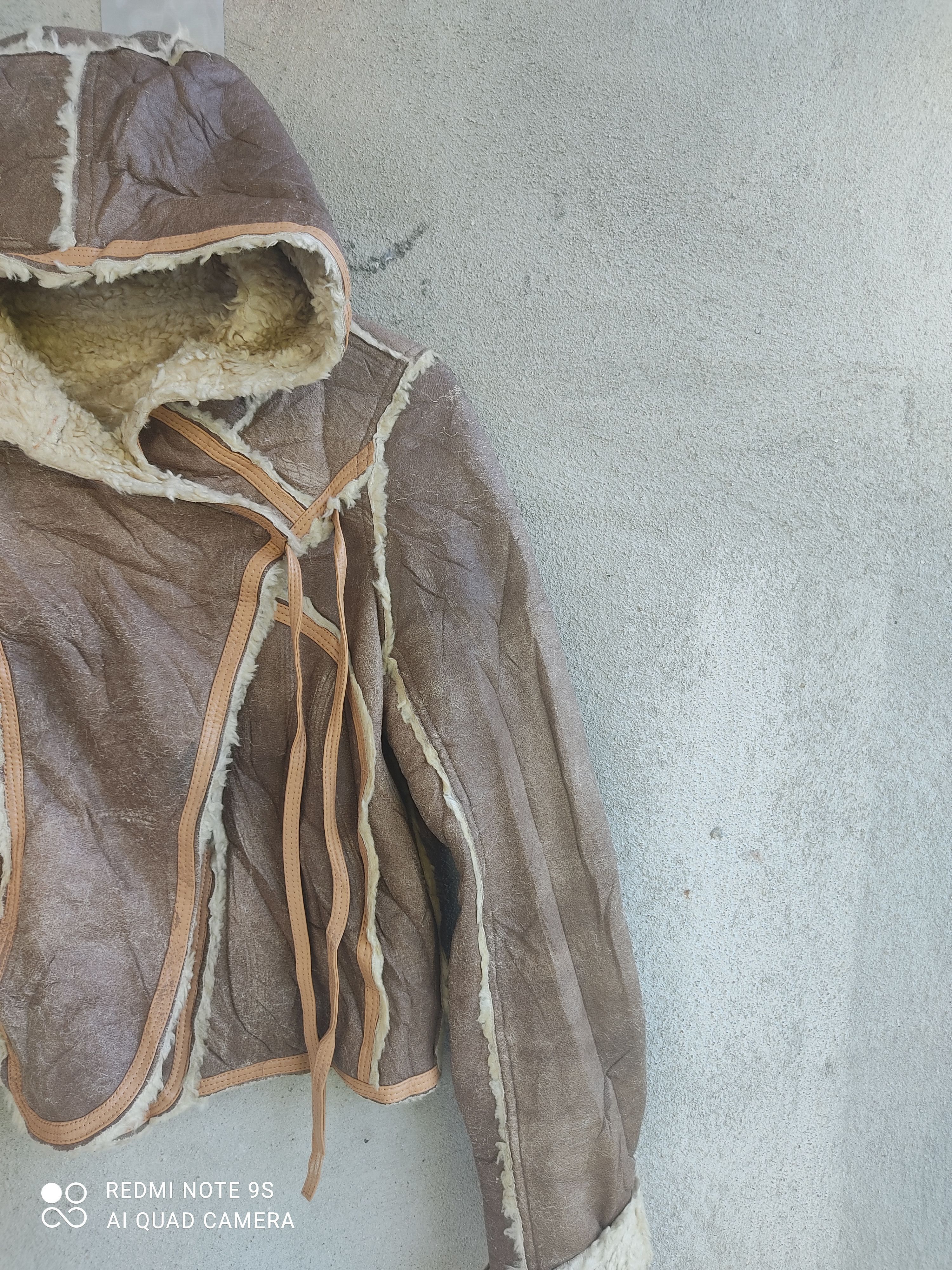 Issey Miyake Tsumori Chisato Shearling Sheepskin Leather Jacket Size US S / EU 44-46 / 1 - 6 Thumbnail