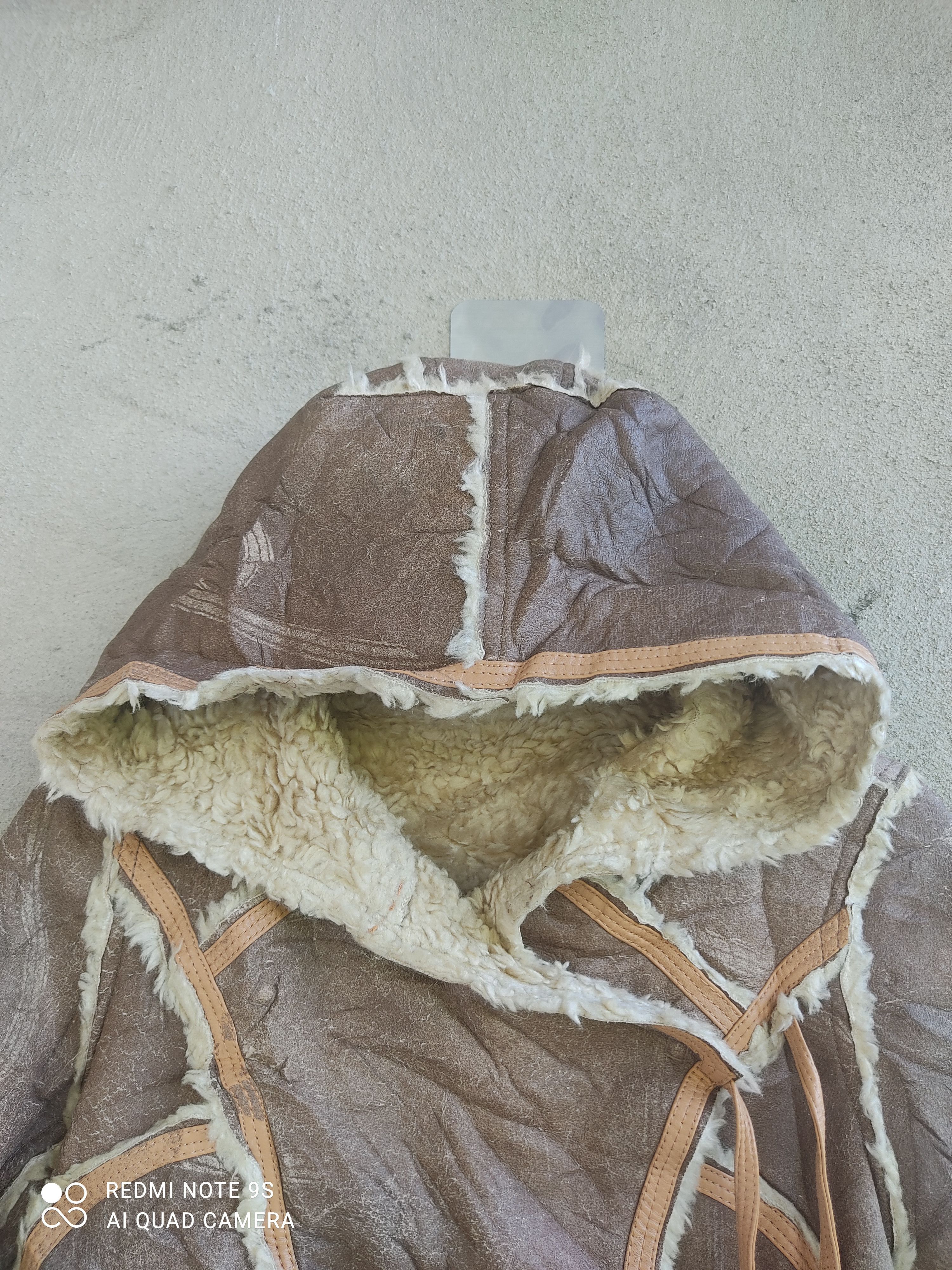 Issey Miyake Tsumori Chisato Shearling Sheepskin Leather Jacket Size US S / EU 44-46 / 1 - 4 Thumbnail