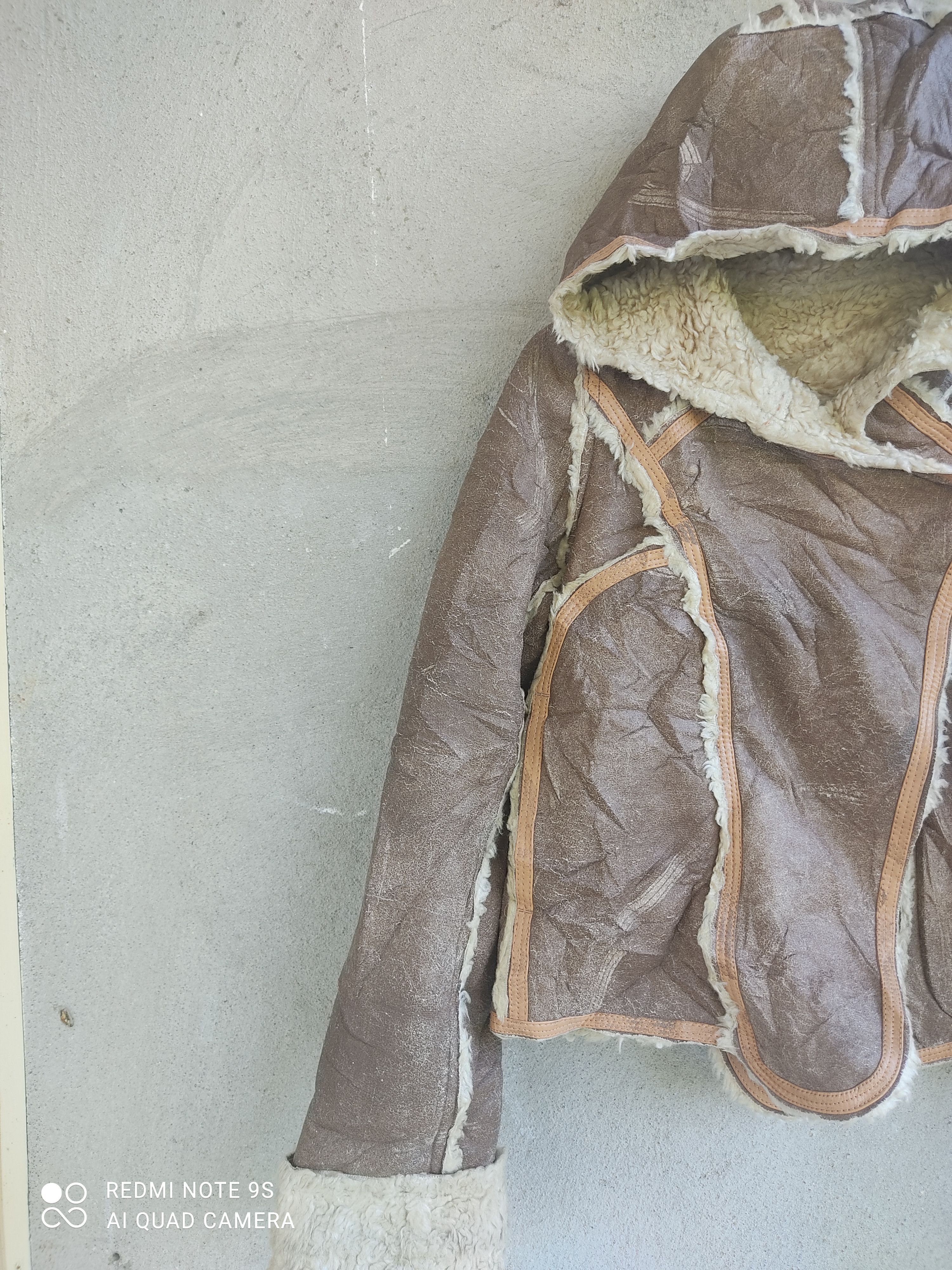 Issey Miyake Tsumori Chisato Shearling Sheepskin Leather Jacket Size US S / EU 44-46 / 1 - 5 Thumbnail