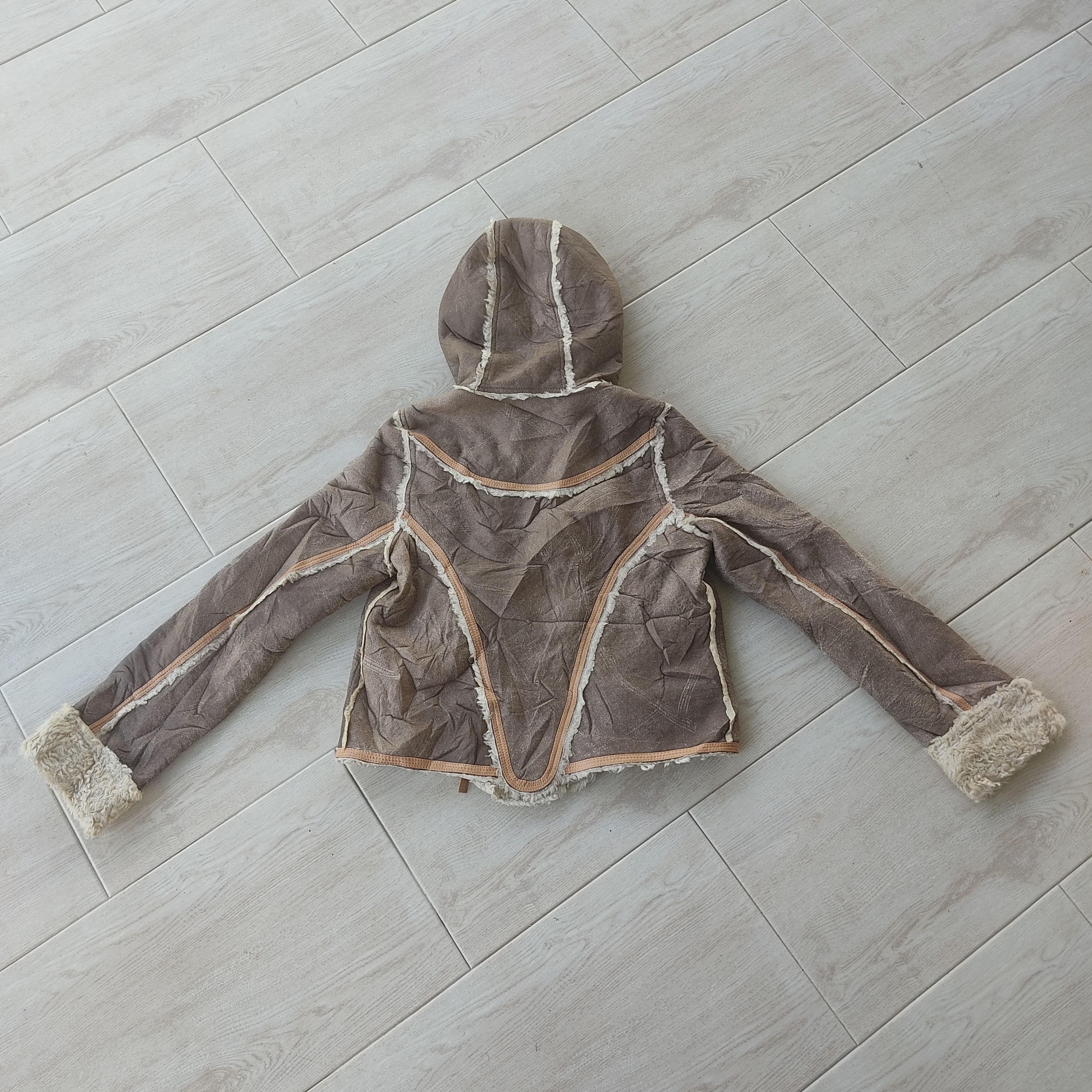 Issey Miyake Tsumori Chisato Shearling Sheepskin Leather Jacket Size US S / EU 44-46 / 1 - 16 Thumbnail