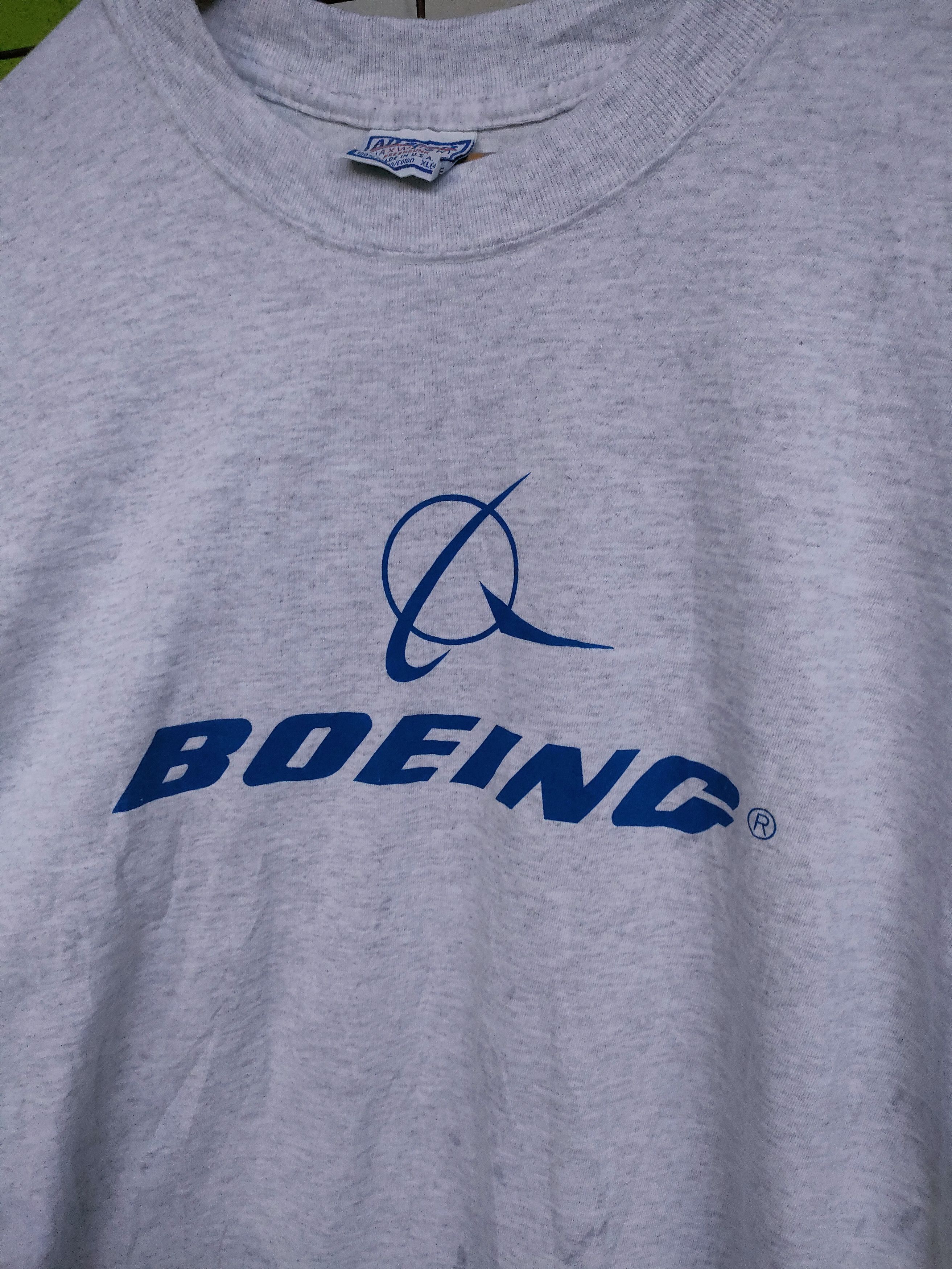 Vintage Vintage Boeing T-shirt Size US XL / EU 56 / 4 - 3 Thumbnail
