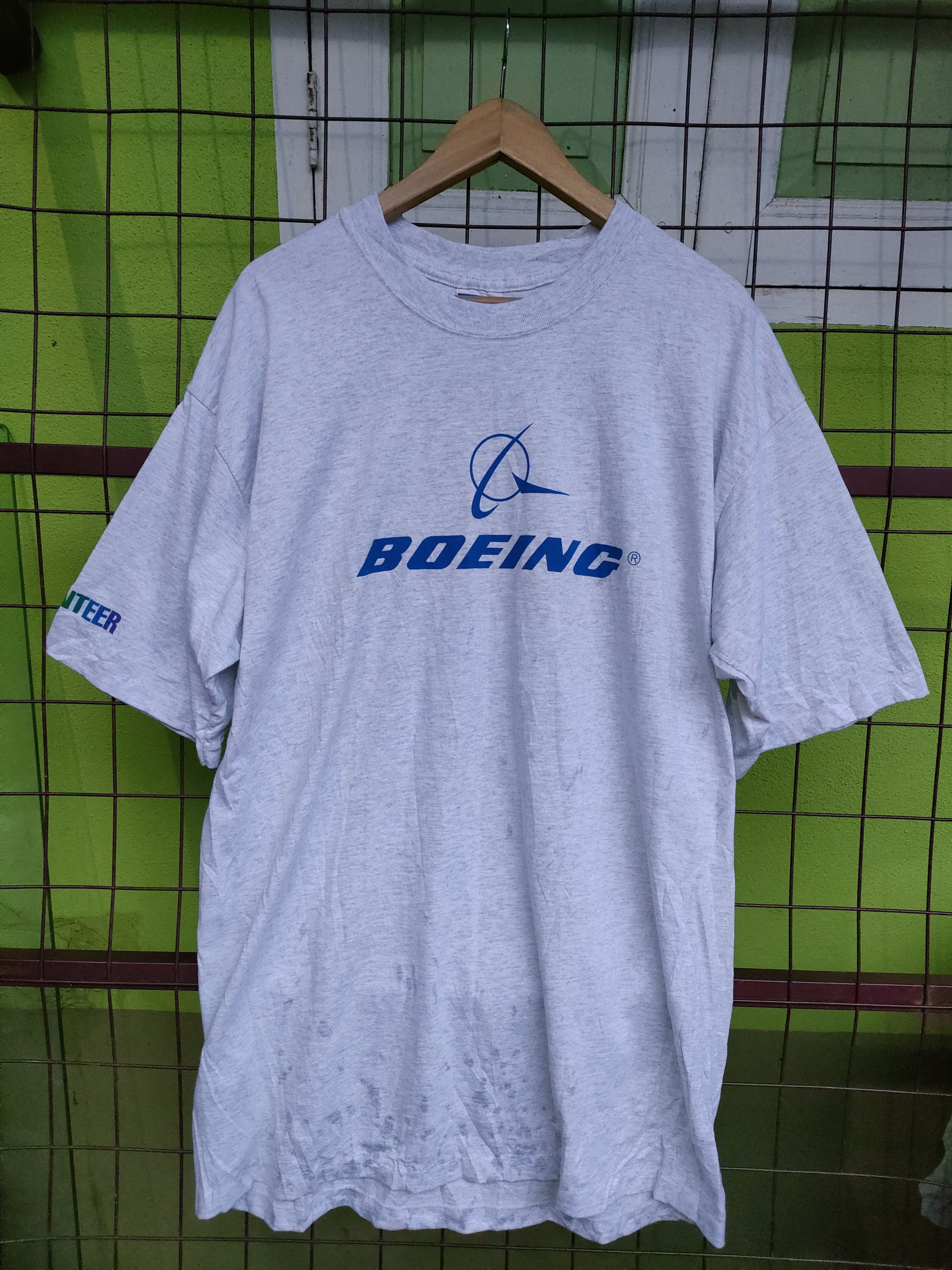Vintage Vintage Boeing T-shirt Size US XL / EU 56 / 4 - 1 Thumbnail