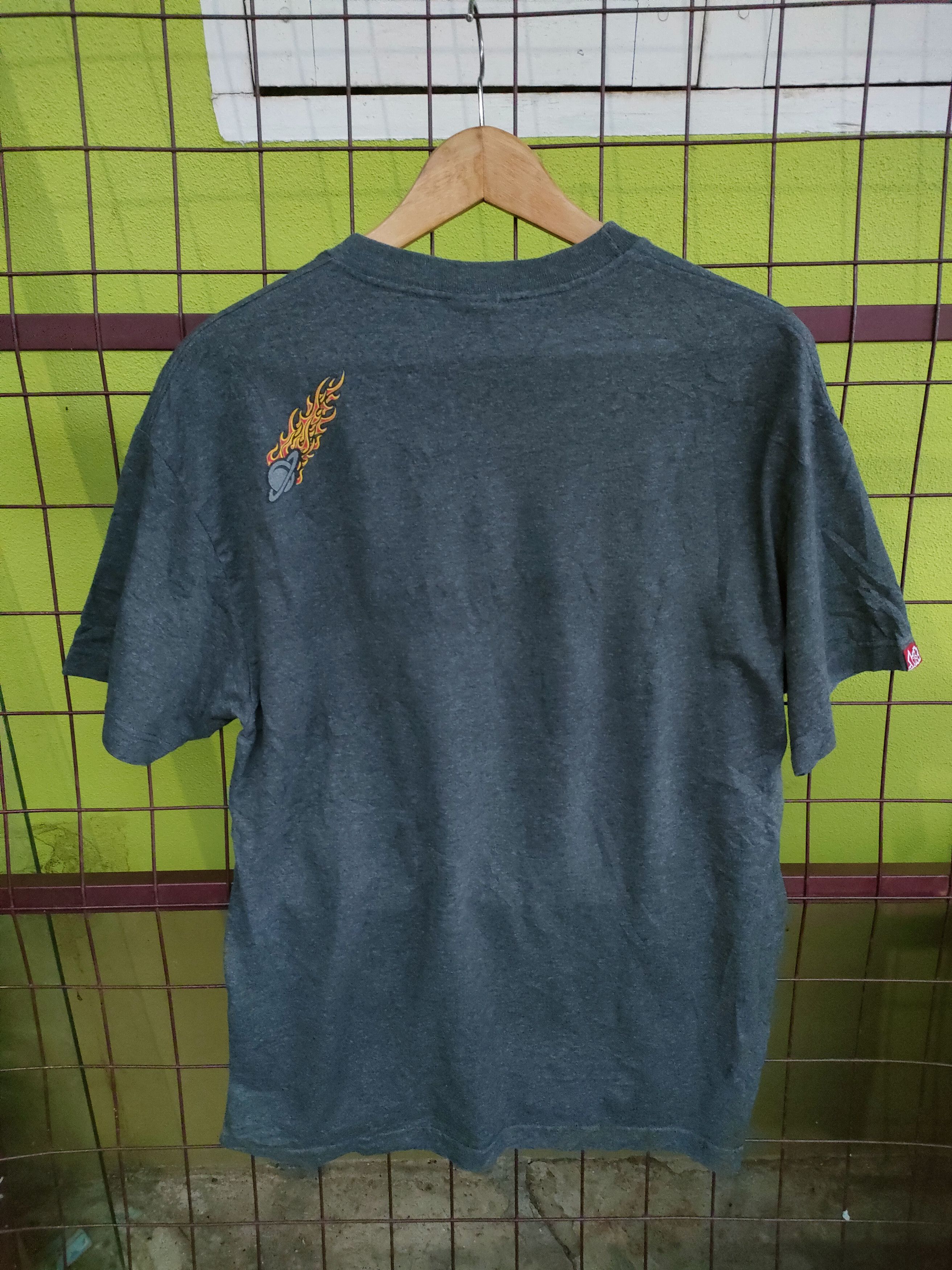Lost Enterprises Lost Enterprise Fire Print T-shirt Size US L / EU 52-54 / 3 - 3 Thumbnail