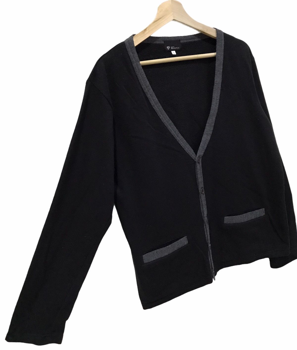 If Six Was Nine 🔥Takeo Kikuchi Punk Gothic Black Cardigan Size US M / EU 48-50 / 2 - 4 Thumbnail