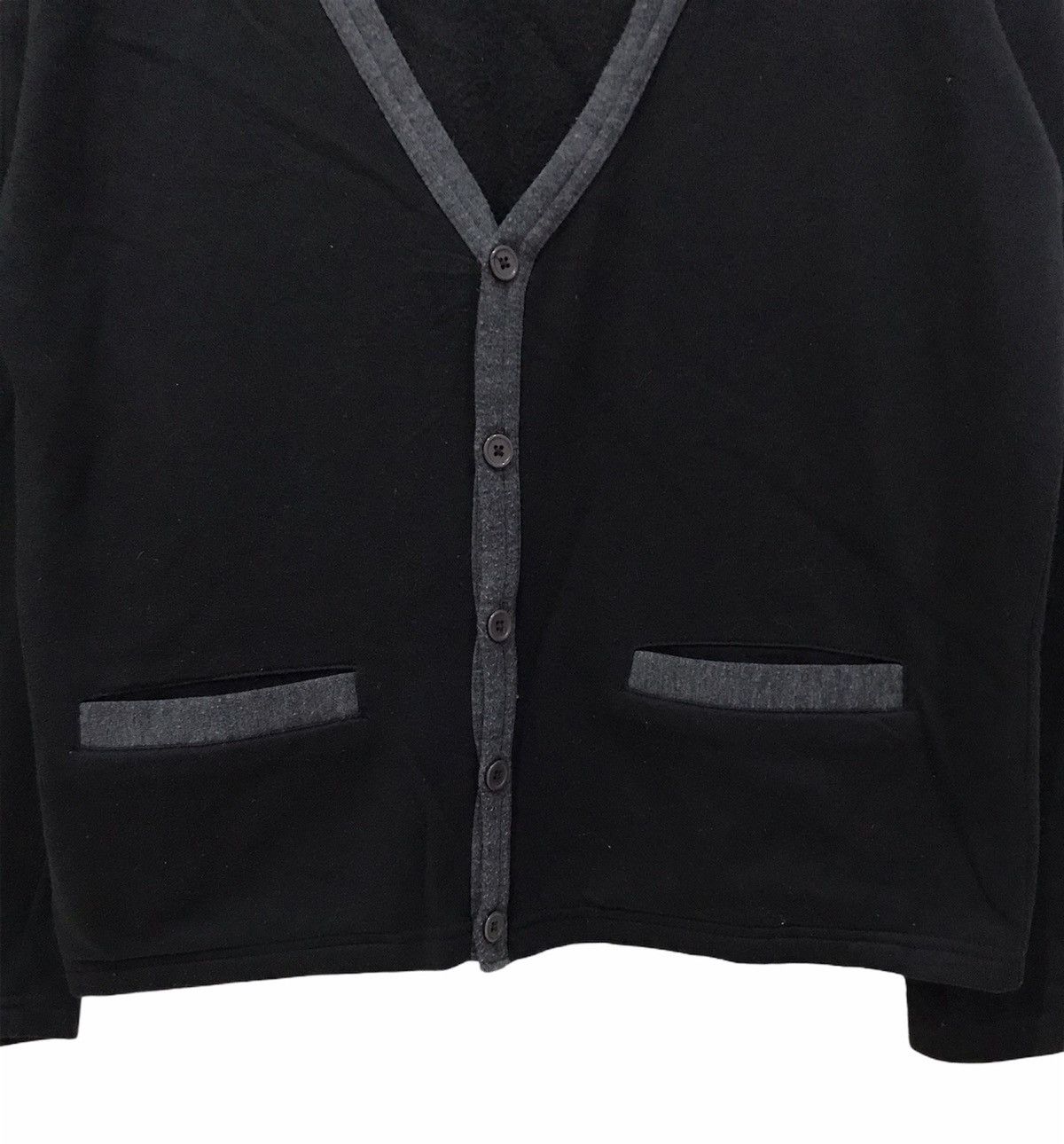 If Six Was Nine 🔥Takeo Kikuchi Punk Gothic Black Cardigan Size US M / EU 48-50 / 2 - 2 Thumbnail