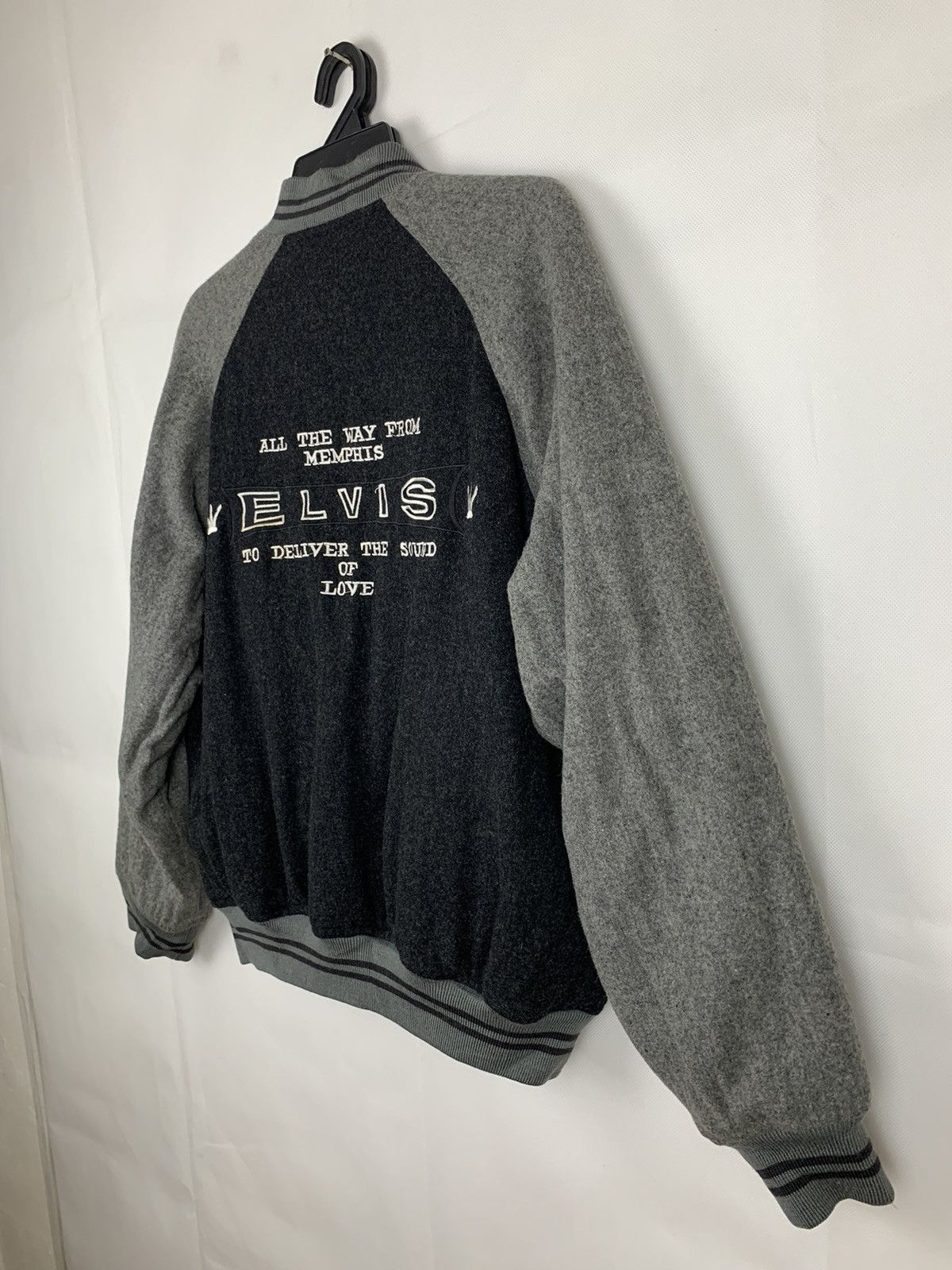 Japanese Brand ELVIS PRESLEY Varsity Jacket Size US L / EU 52-54 / 3 - 6 Thumbnail