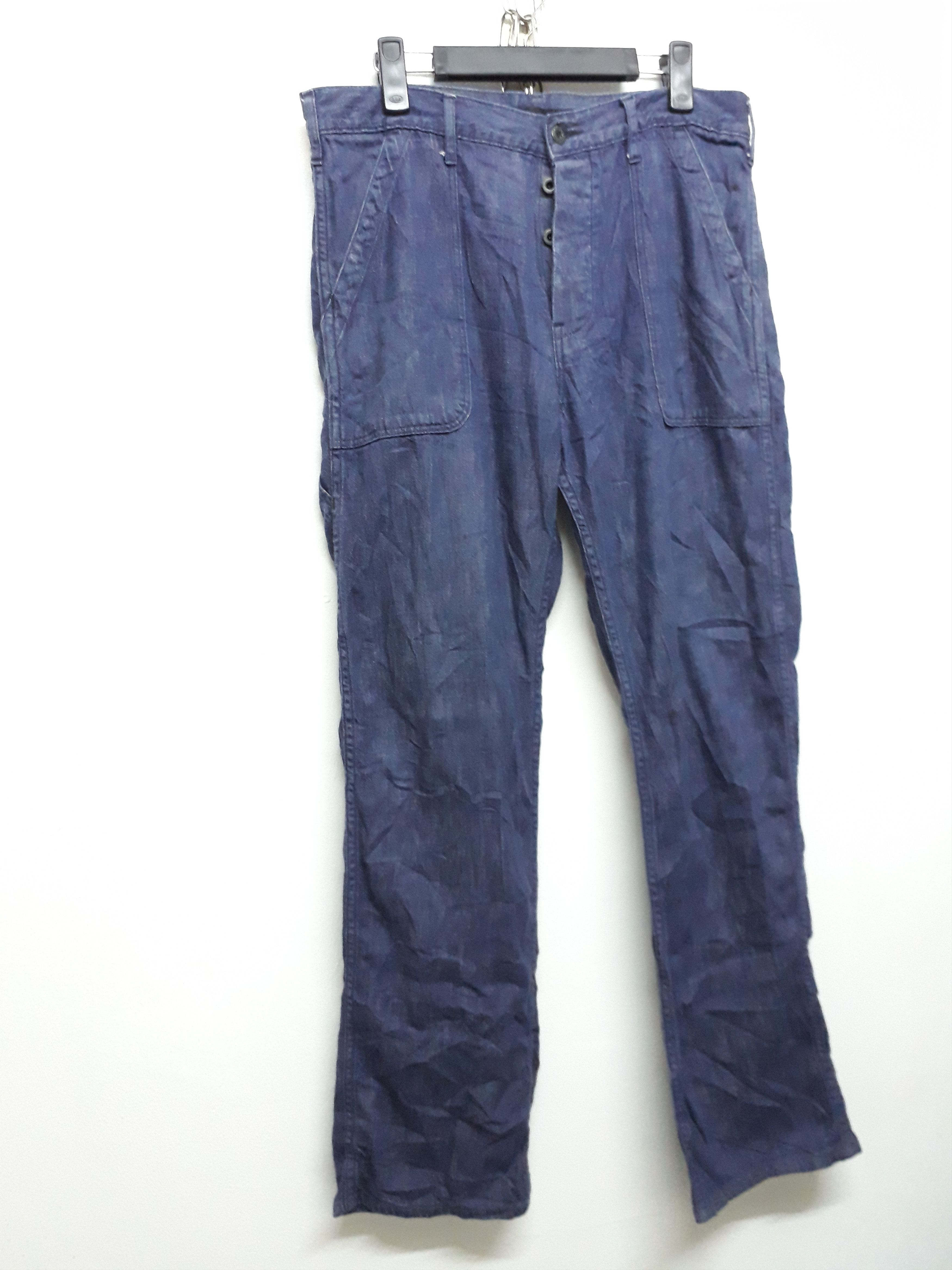 Japanese Brand JOHNBULL Japanese Brand Flying Button Pant Size US 34 / EU 50 - 7 Thumbnail