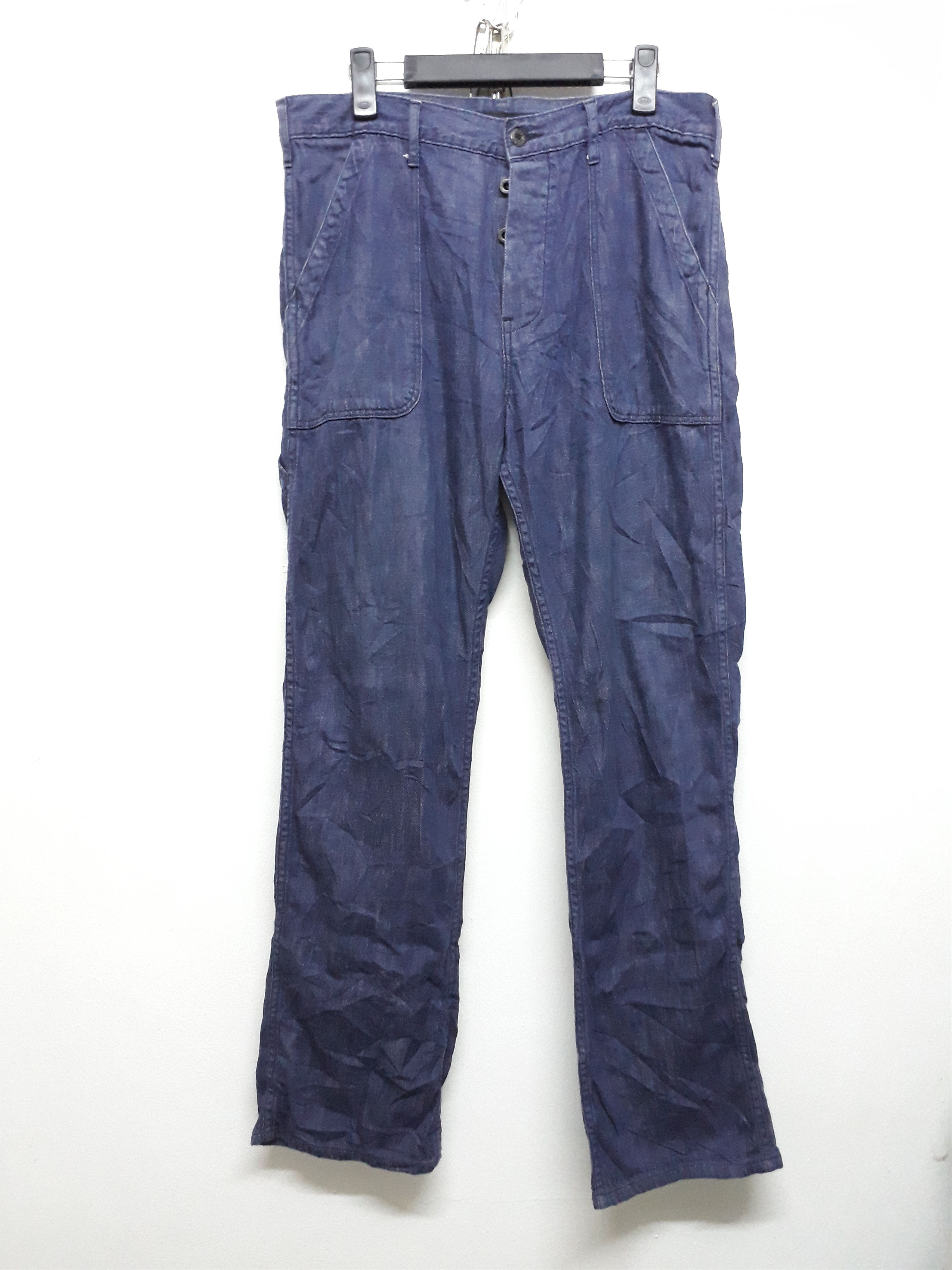 Japanese Brand JOHNBULL Japanese Brand Flying Button Pant Size US 34 / EU 50 - 1 Thumbnail