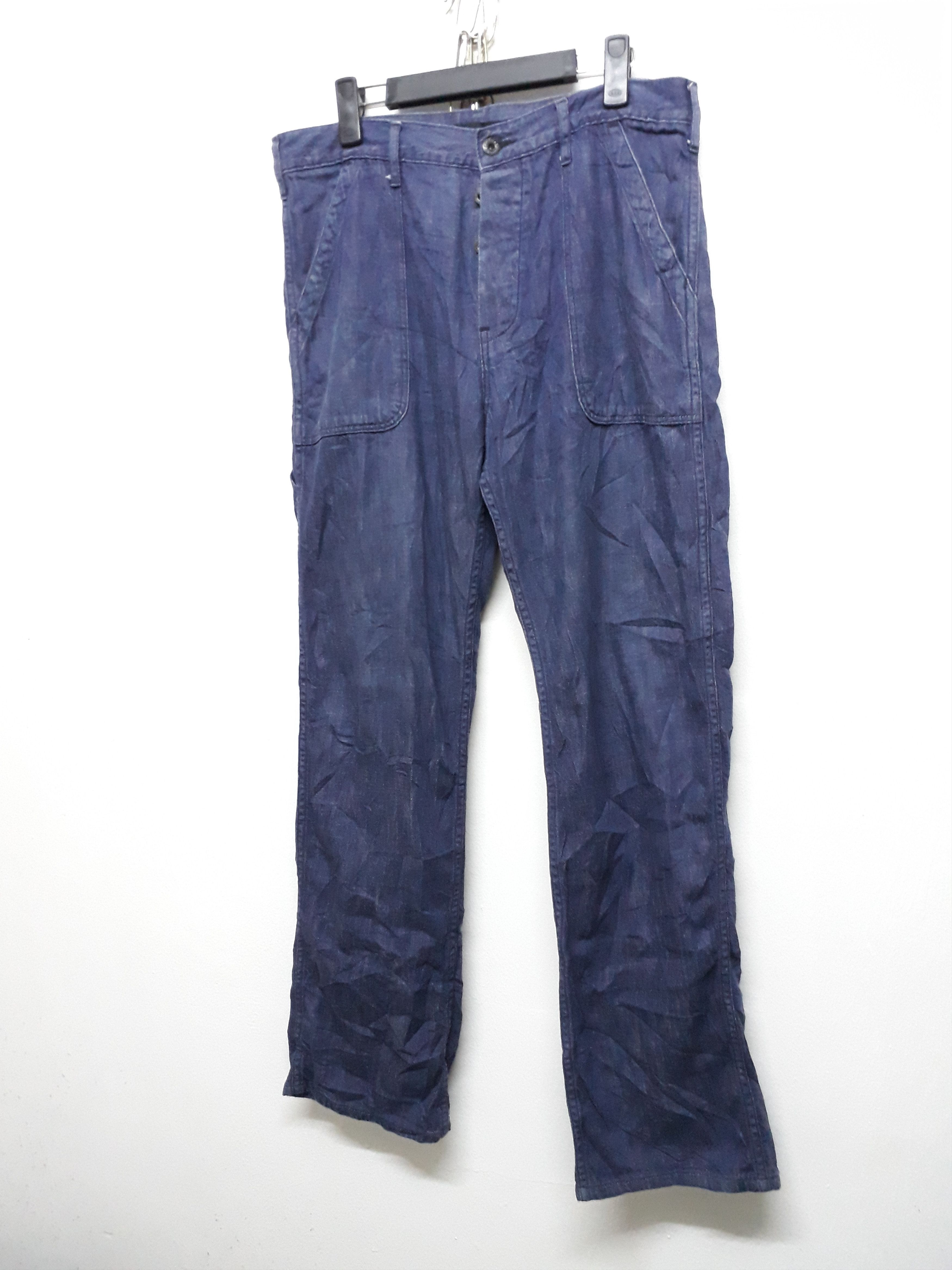 Japanese Brand JOHNBULL Japanese Brand Flying Button Pant Size US 34 / EU 50 - 6 Thumbnail