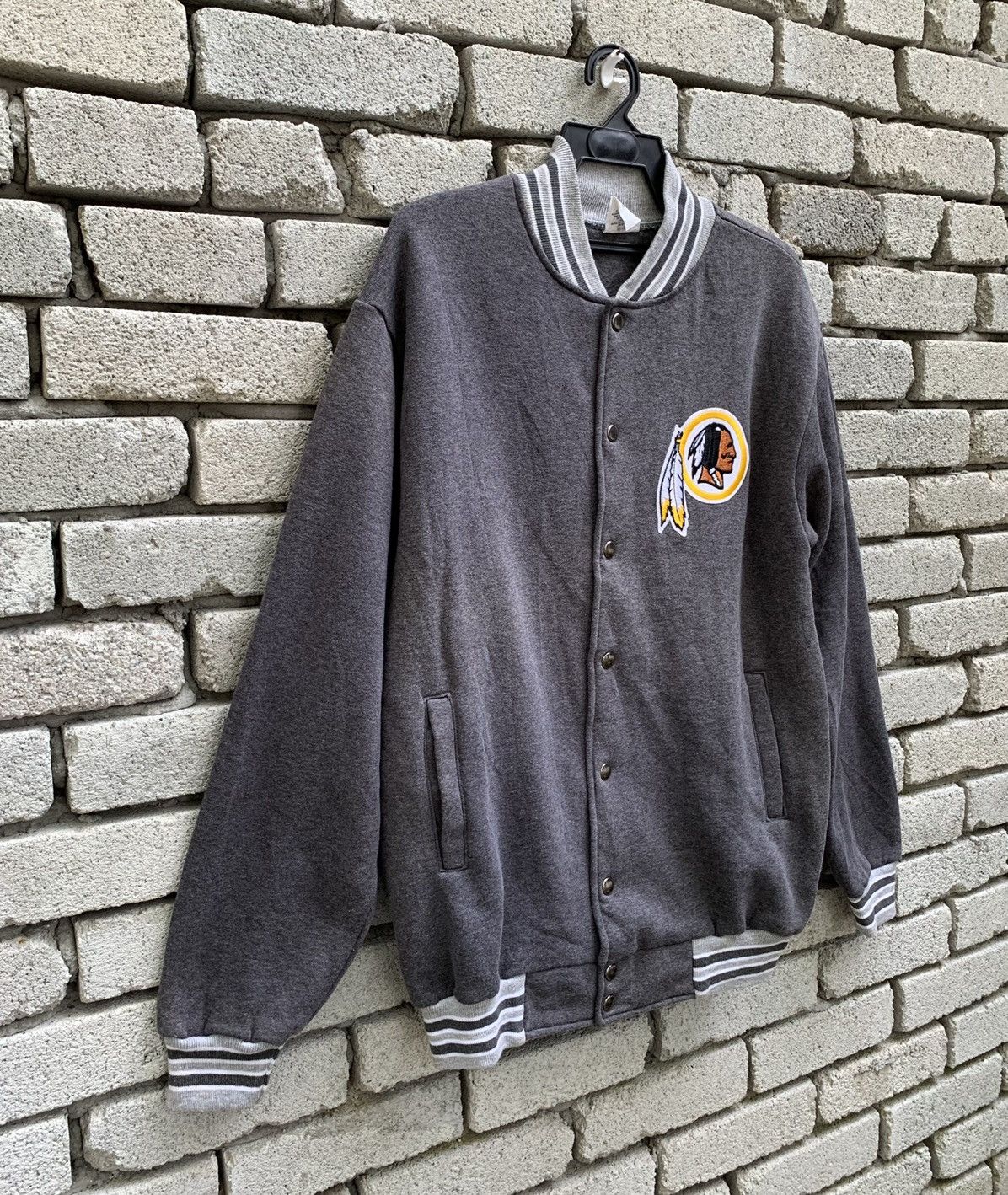 Majestic Majestic Indians 2/Blend Material Varsity Jacket Size US M / EU 48-50 / 2 - 3 Thumbnail