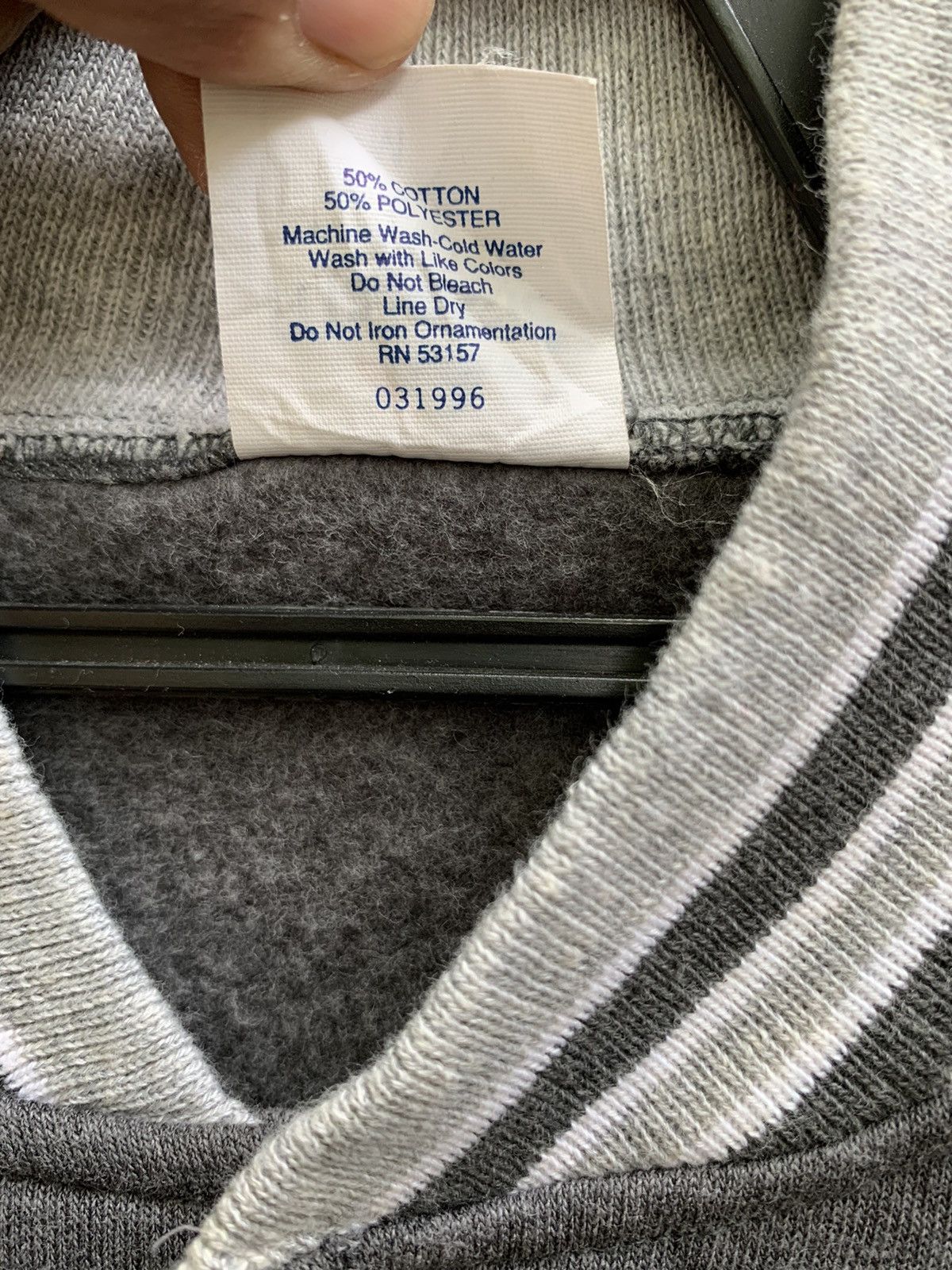 Majestic Majestic Indians 2/Blend Material Varsity Jacket Size US M / EU 48-50 / 2 - 15 Thumbnail