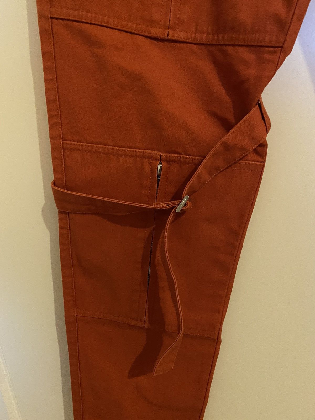 Ambush Design Ambush orange tapered cotton-canvas trousers Size US 31 - 5 Thumbnail