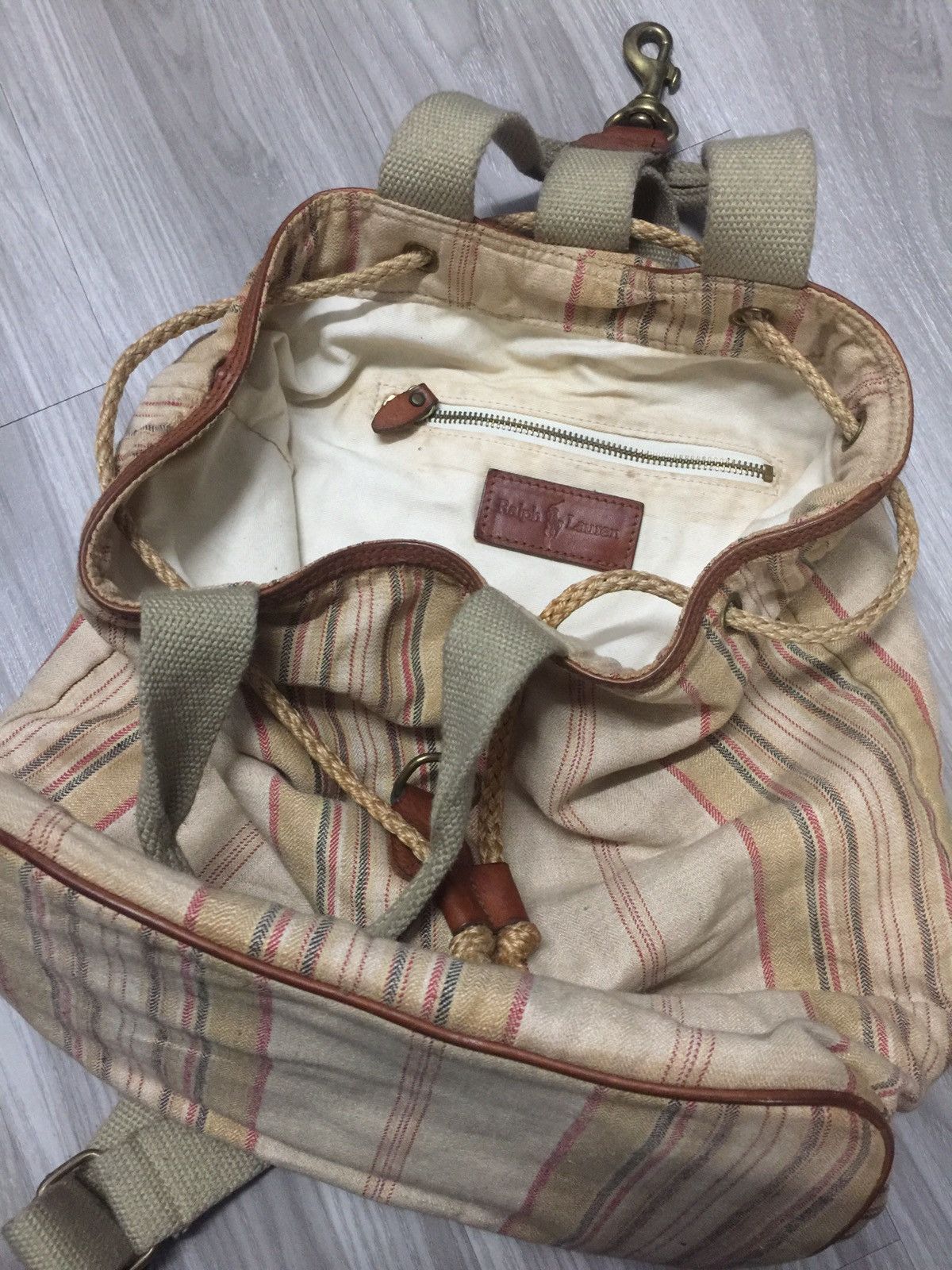 Ralph Lauren Vintage Ralph Lauren Bucket Sling Bag Size ONE SIZE - 11 Thumbnail