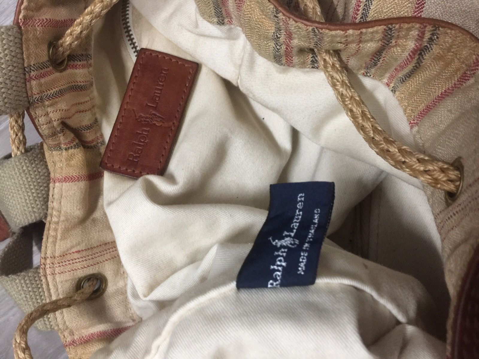 Ralph Lauren Vintage Ralph Lauren Bucket Sling Bag Size ONE SIZE - 12 Thumbnail